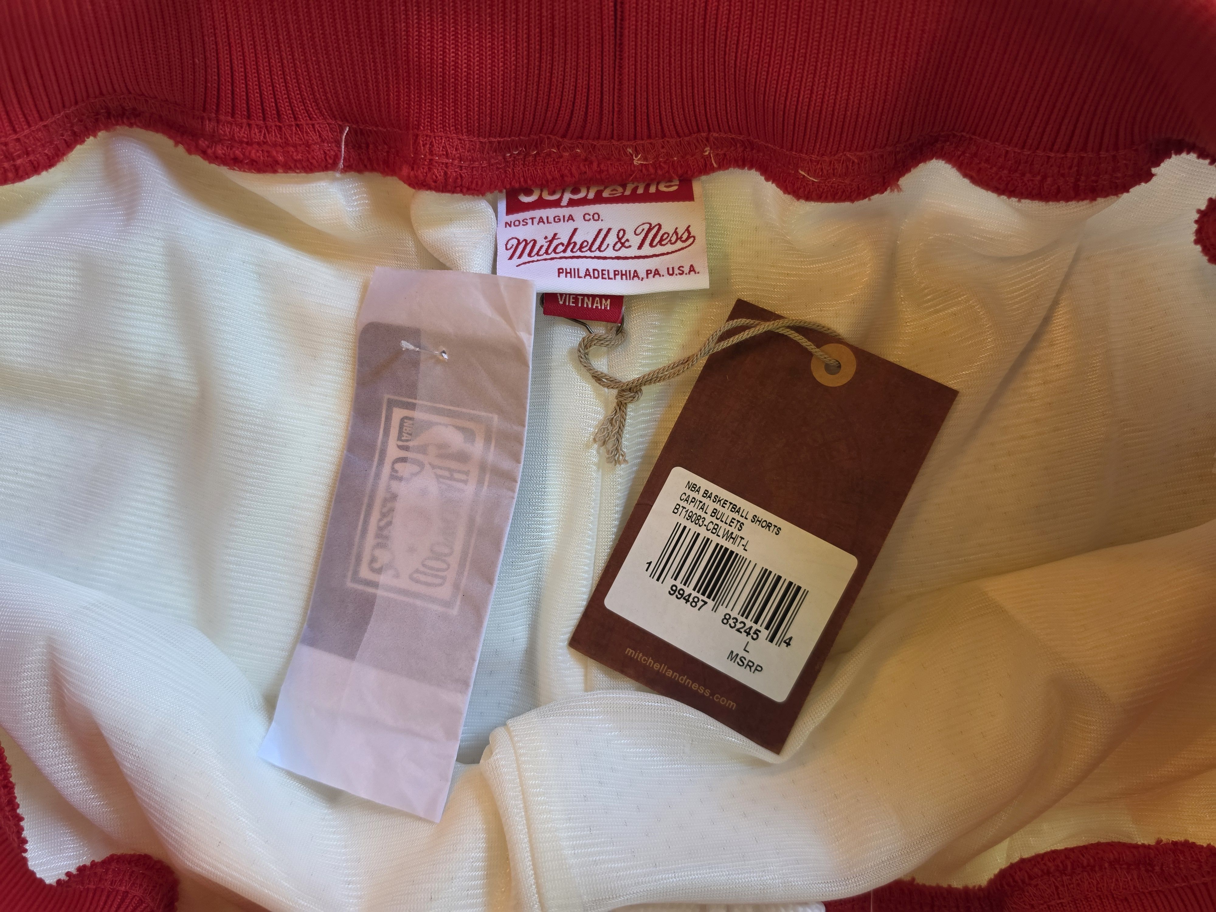 Mitchell & Ness × Supreme Supreme Mitchell & Ness Teams Basketball Short Size US 34 / EU 50 - 3 Thumbnail