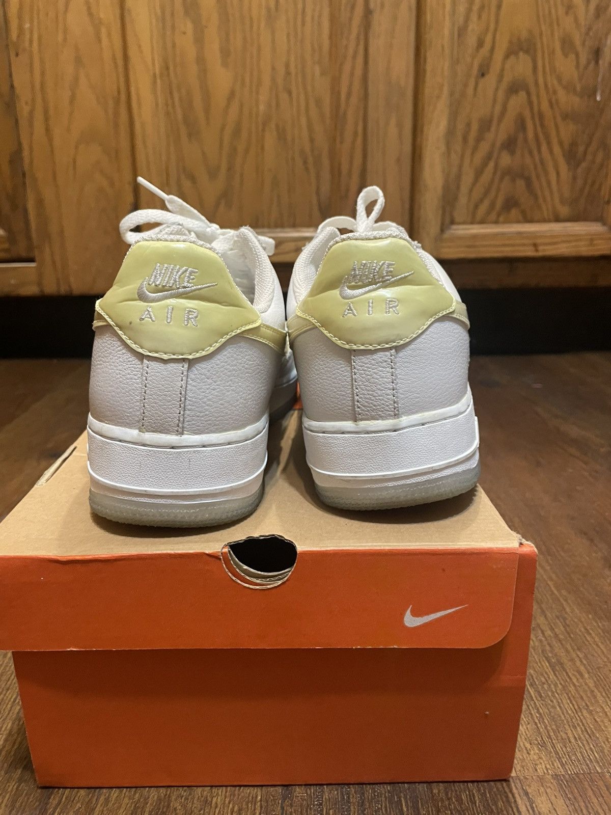 Nike × Vintage Nike WMNS Air Force 1 2004 White Ice Size US 8.5 / EU 41-42 - 4 Thumbnail
