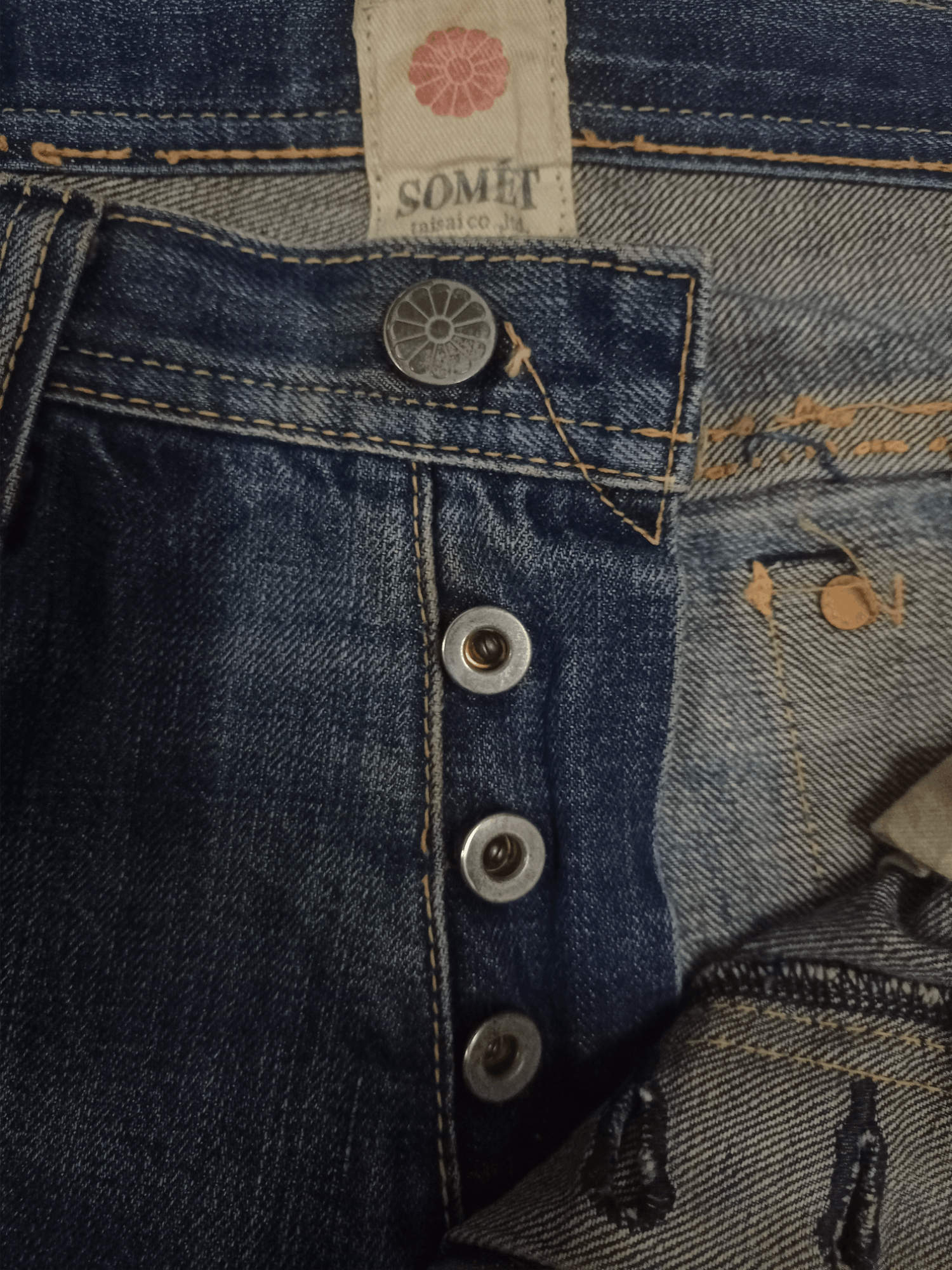 Japanese Brand Vintage Japanese Somet Taisai Selvedge Jeans 30x31 Size US 30 / EU 46 - 5 Thumbnail