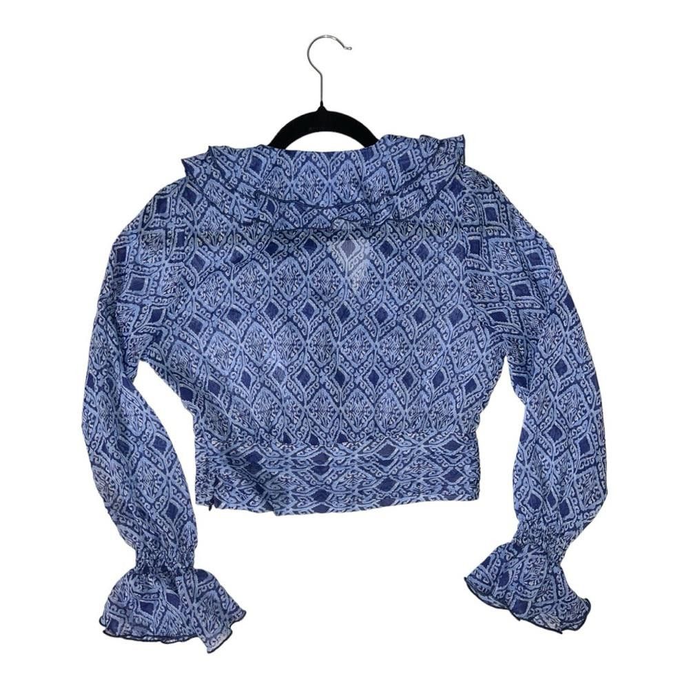 Zara Zara l Ruffle Boho Blouse XS Size XS / US 0-2 / IT 36-38 - 3 Thumbnail