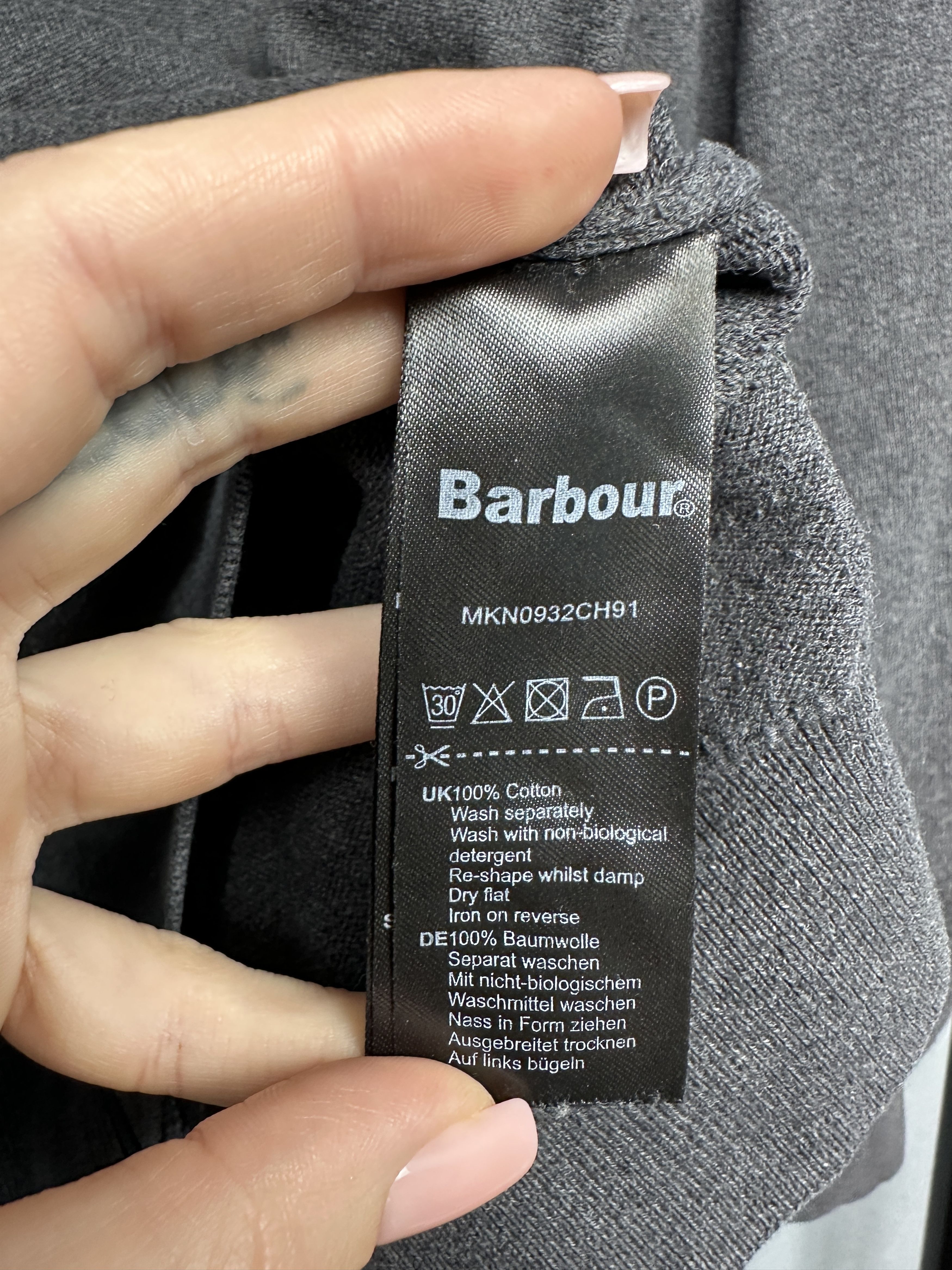 Barbour Barbour Vintage Mens Crew Neck Sweater Size US M / EU 48-50 / 2 - 5 Thumbnail