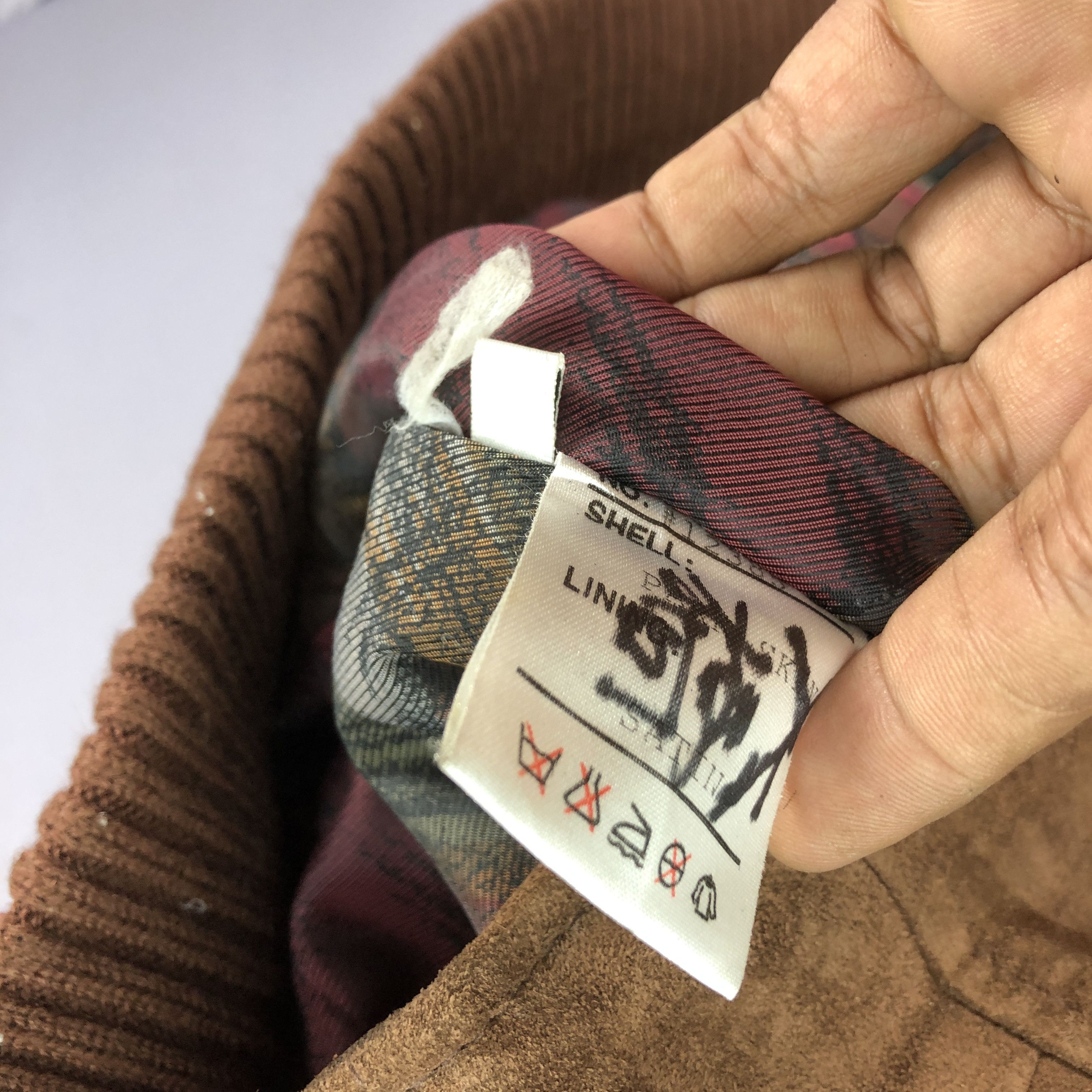 Japanese Brand × Vintage Vintage Via Nouva Pelle Leather Shearling Lining Jacket Size US XL / EU 56 / 4 - 9 Thumbnail