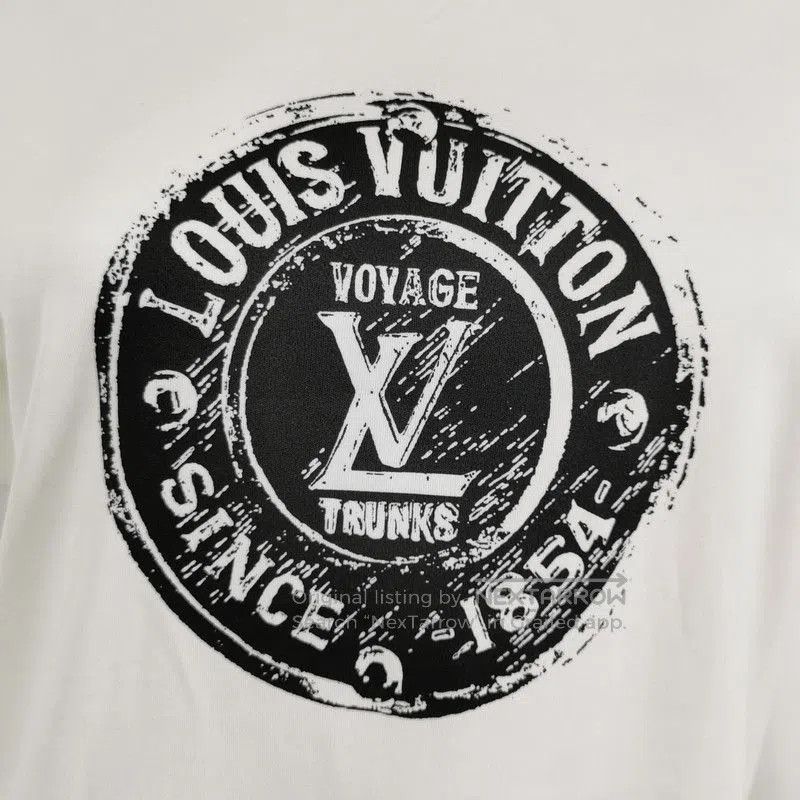 Louis Vuitton Louis Vuitton Cotton Logo Round Neck T-shirt. Size US S / EU 44-46 / 1 - 2 Thumbnail