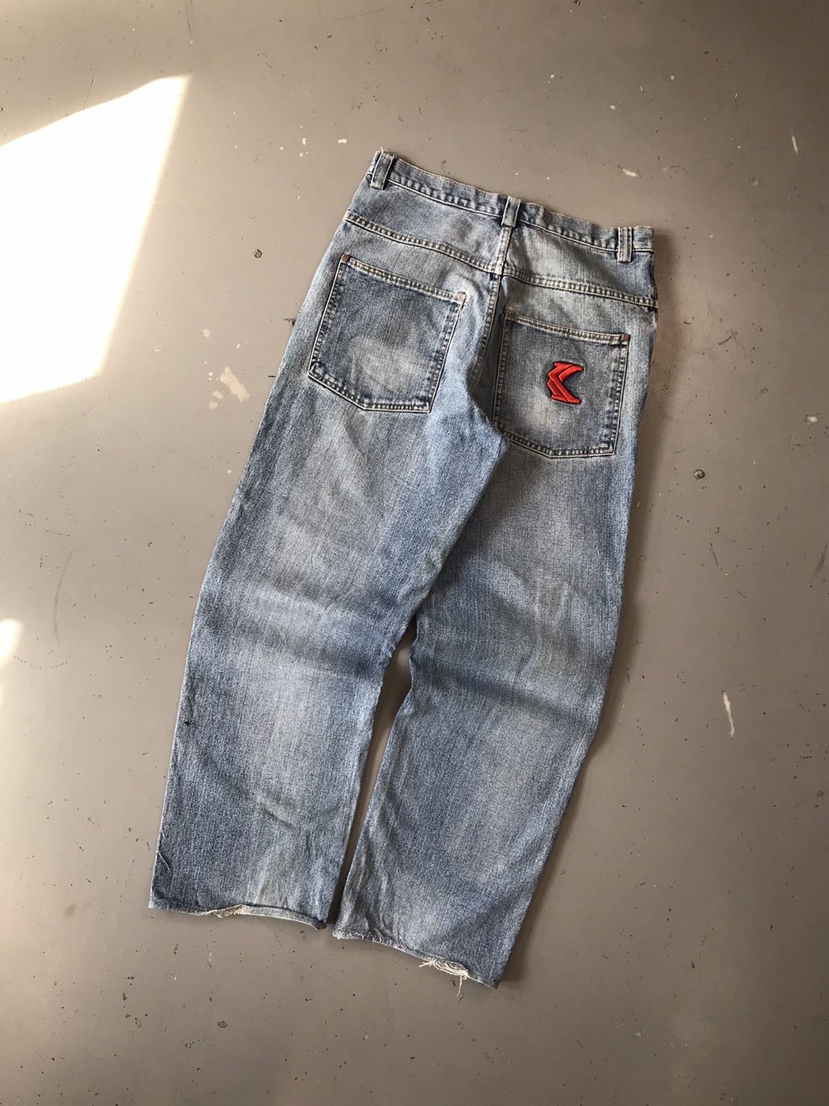 Karl Kani × Vintage Vintage Kani jeans logo embroidered denim Size US 34 / EU 50 - 10 Thumbnail