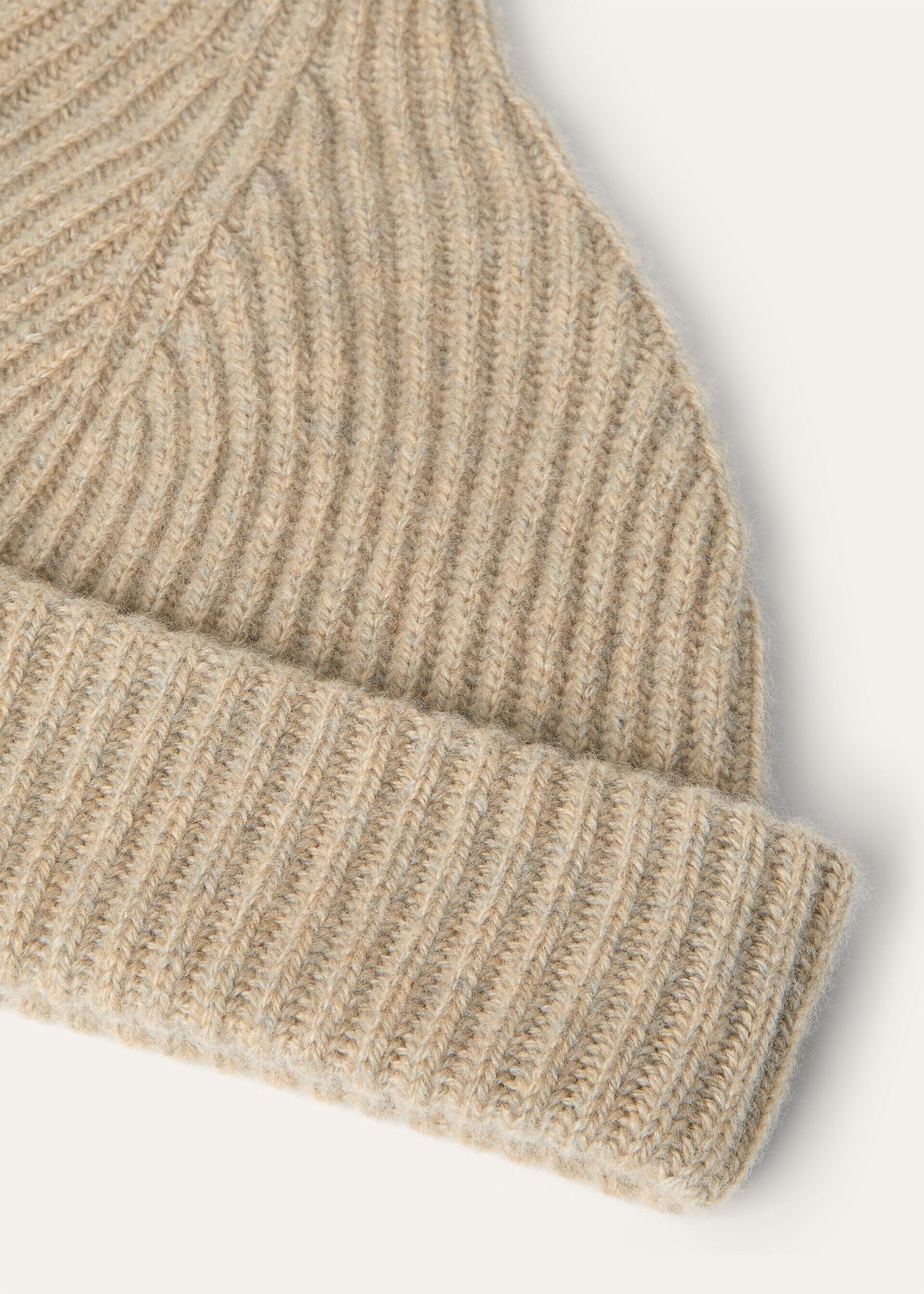 Loro Piana os11x0426 FAQ6437 Size: OS / Juniper Beanie Hat/Cap Silver Size ONE SIZE - 3 Thumbnail