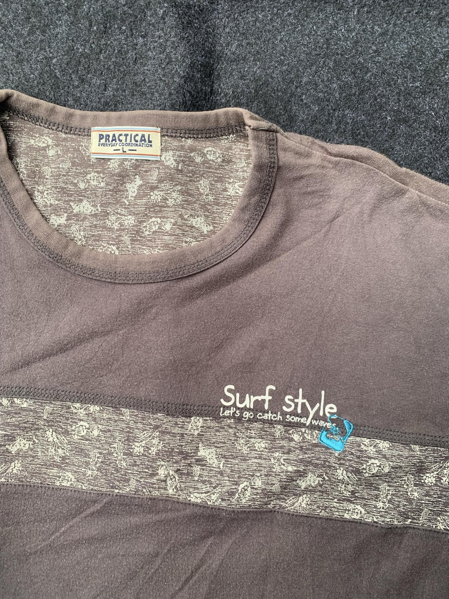 Sun Surf Surf style let's go catch some waves faded Tshirt Size US M / EU 48-50 / 2 - 6 Thumbnail