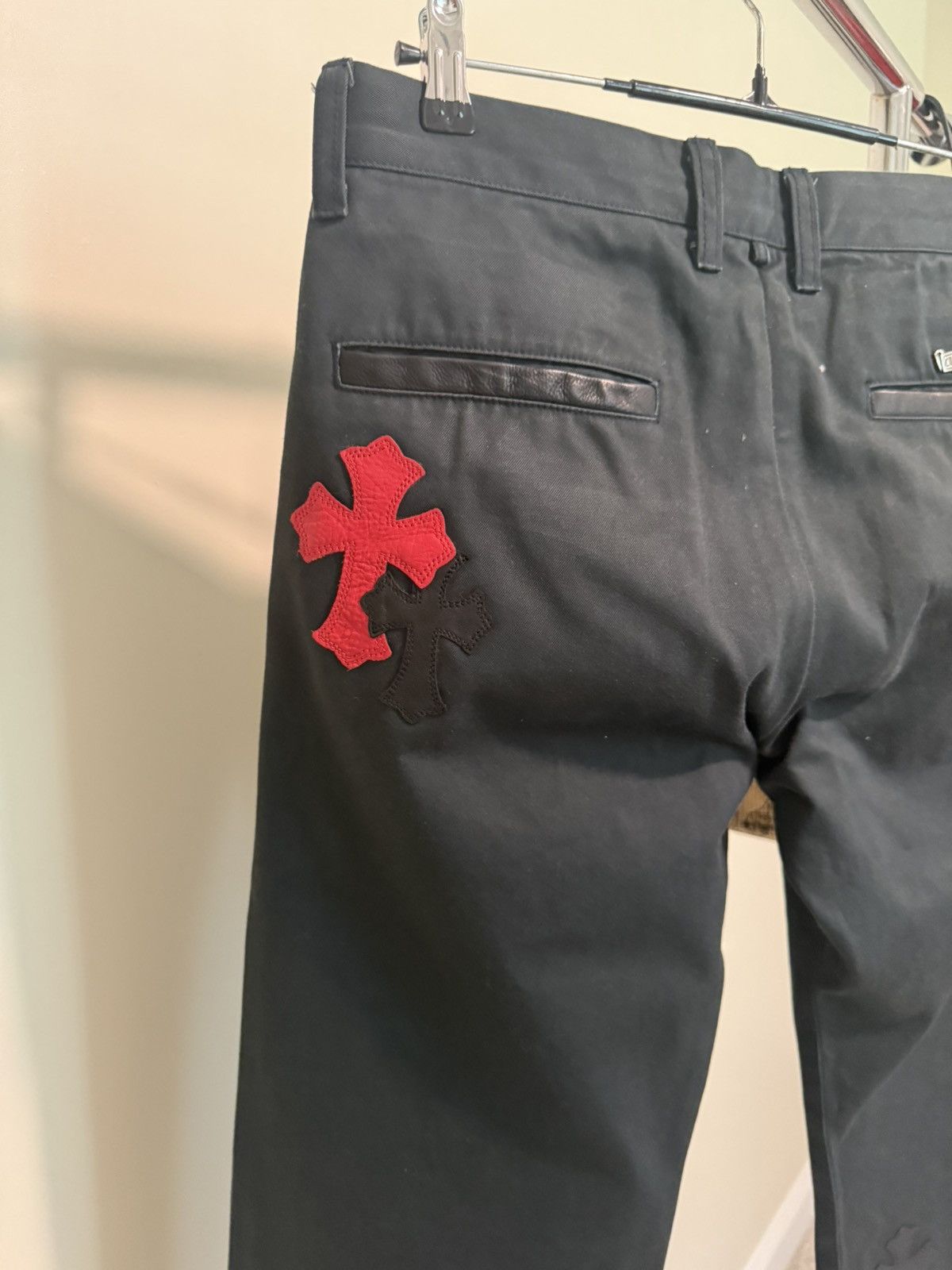 Chrome Hearts Chrome Hearts Spiderman Cross Patch Chinos Size US 32 / EU 48 - 9 Thumbnail