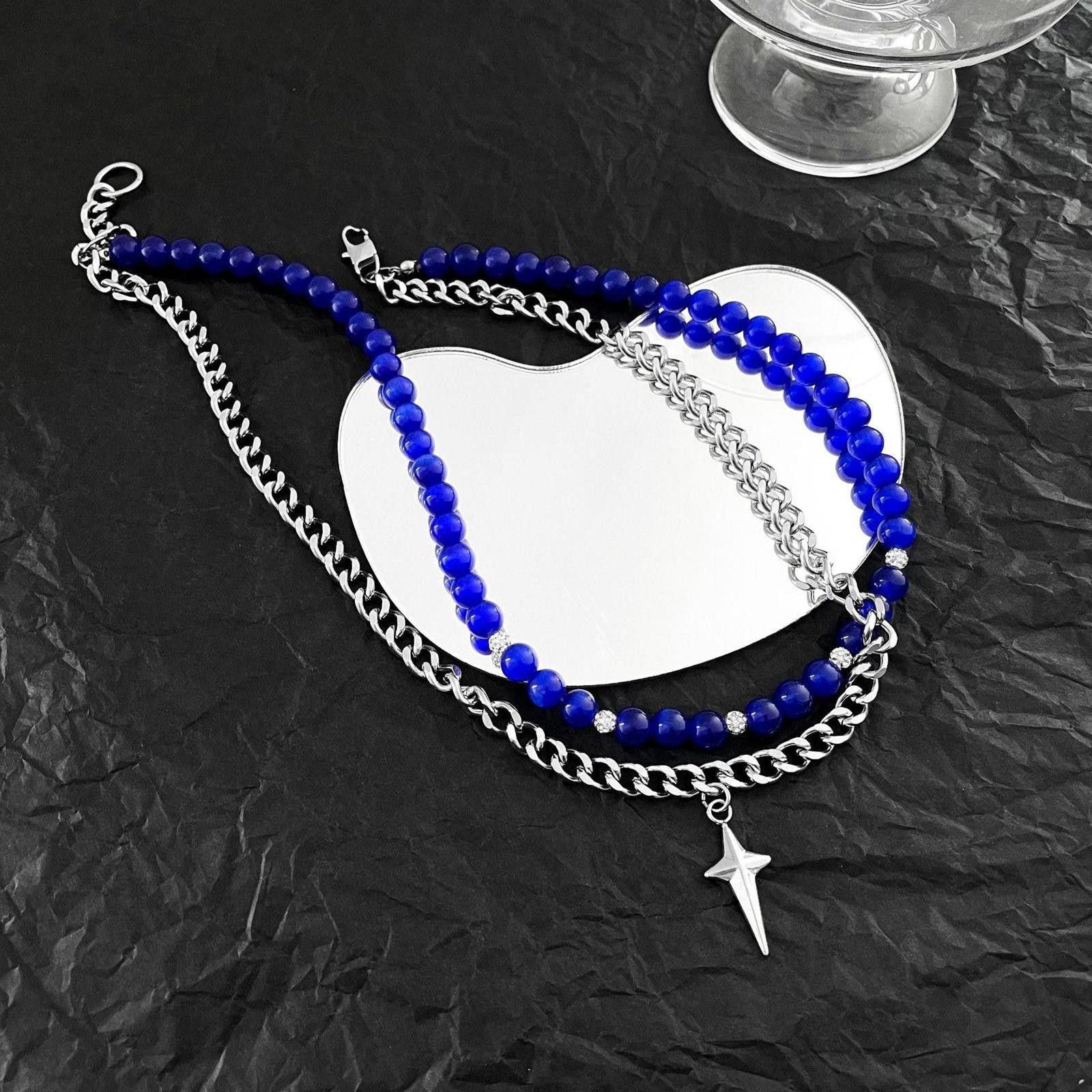 Jewelry STAR Layered Chain Necklace Size ONE SIZE - 5 Thumbnail