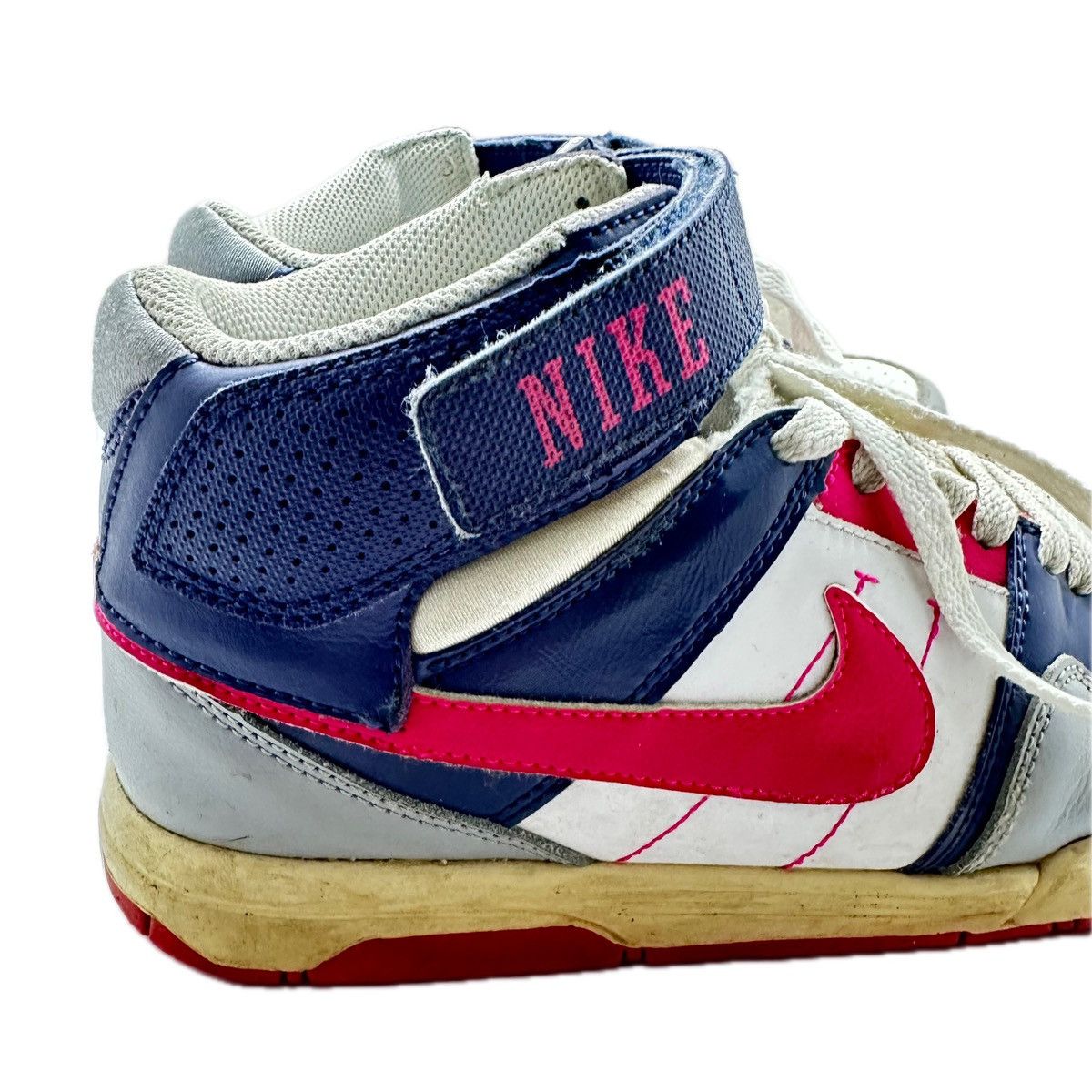 Nike Nike SB Morgan Shoes Youth 6Y Pink White Lace Up Velcro Shoe Size US 6 / IT 36 - 12 Thumbnail