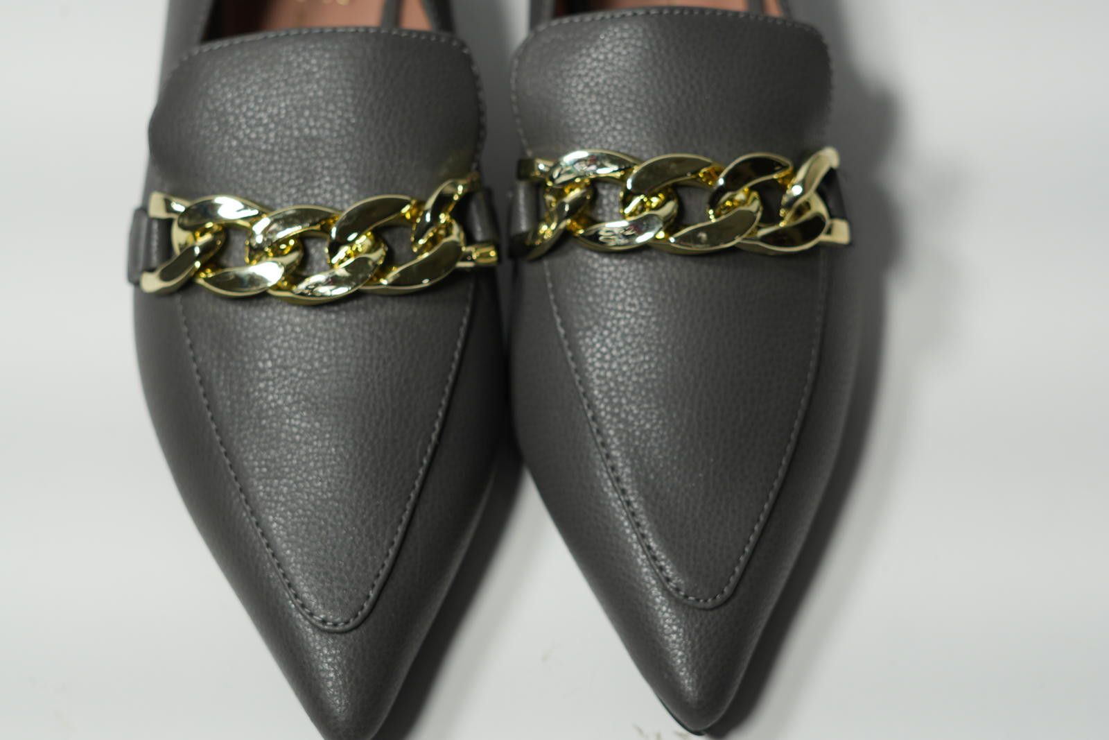 Other Linea Paolo Flat Women's 4M Grey NEW Mabel Pointed Toe Size US 4 / IT 34 - 2 Thumbnail