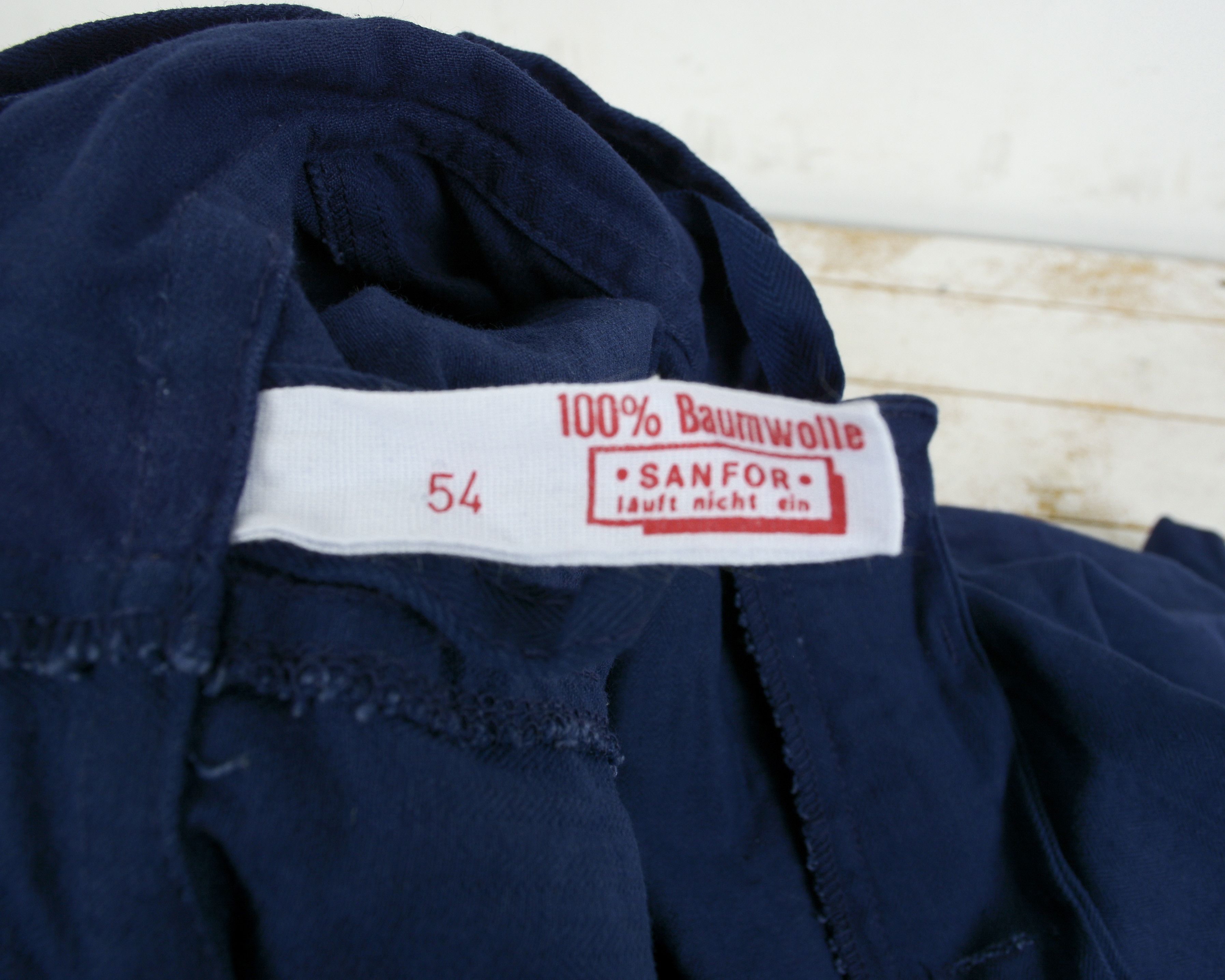Vintage J G Eisel GmbH German 1970's Sanfor Worker Jumpsuit Overalls Size US 38 / EU 54 - 7 Thumbnail