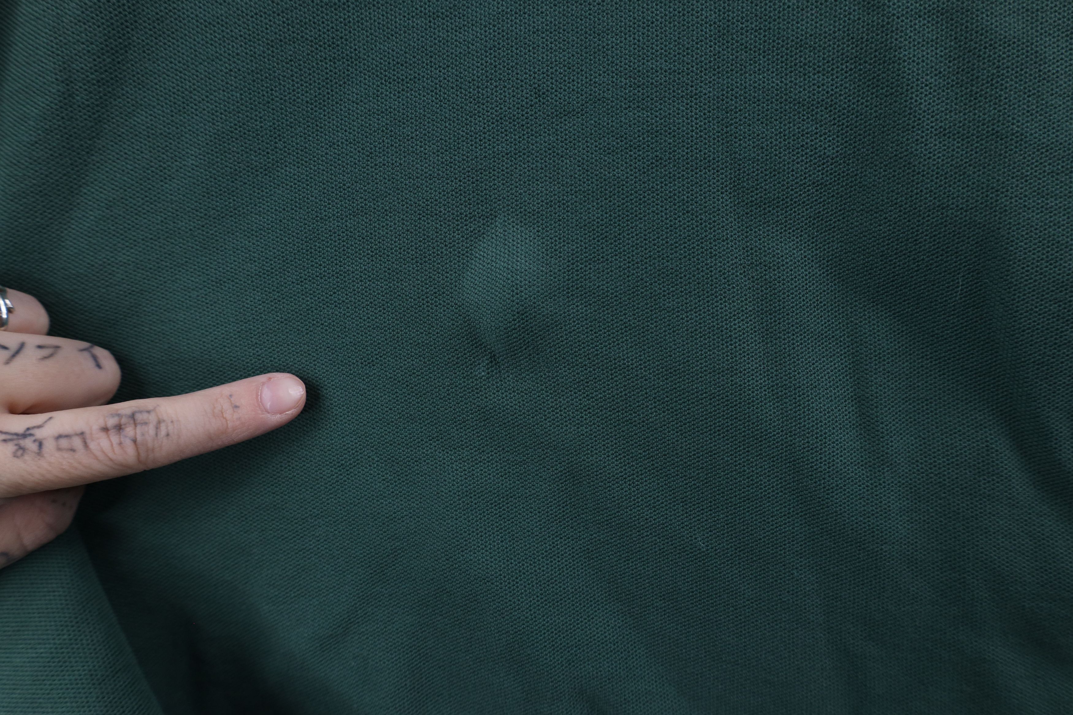 Orvis × Vintage Vintage Orvis Heavyweight Collared Polo Shirt Green Cotton Size US L / EU 52-54 / 3 - 6 Thumbnail