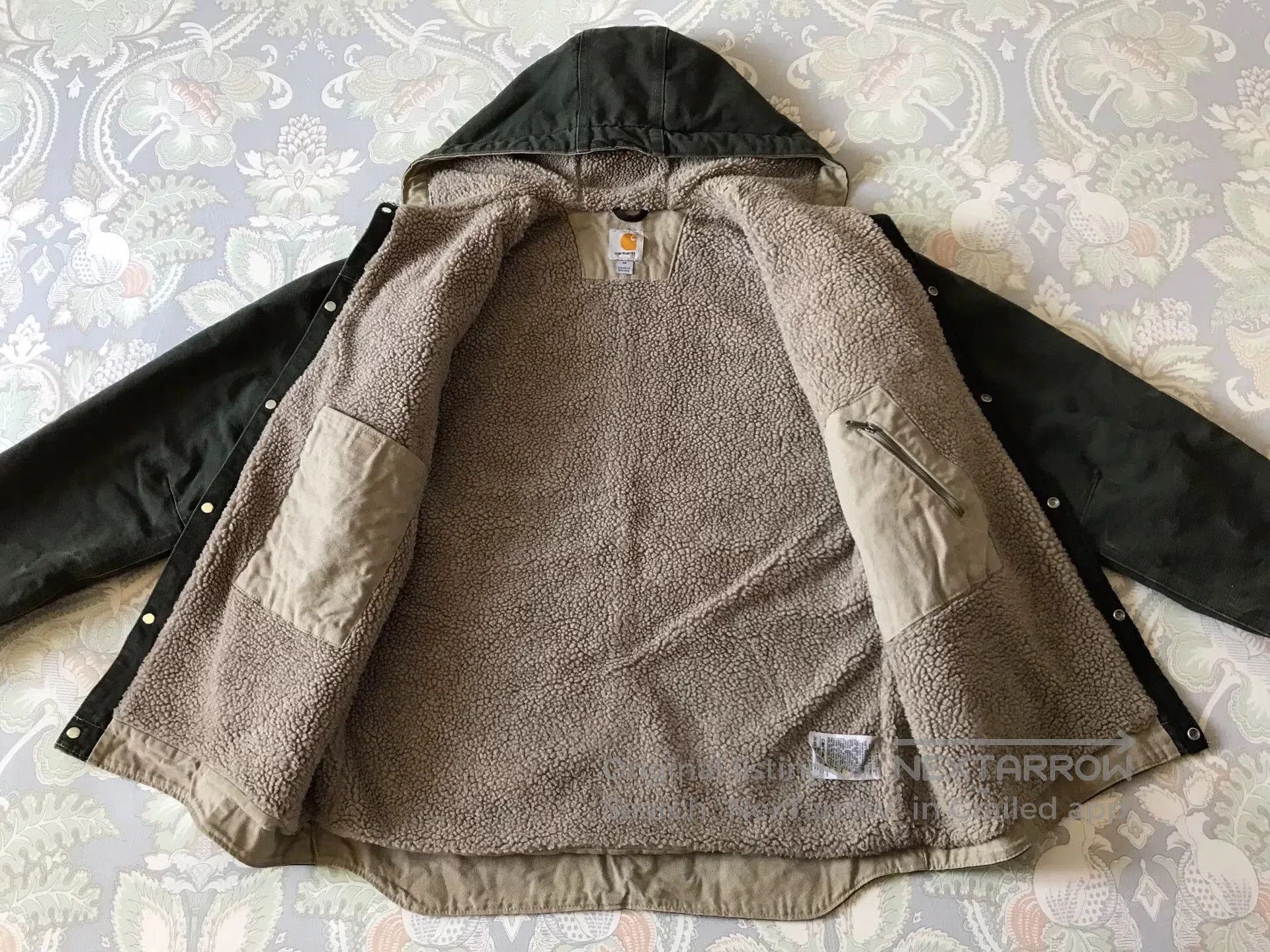 Carhartt Carhartt J284 Washed Canvas Hooded Jacket. Size US M / EU 48-50 / 2 - 3 Thumbnail