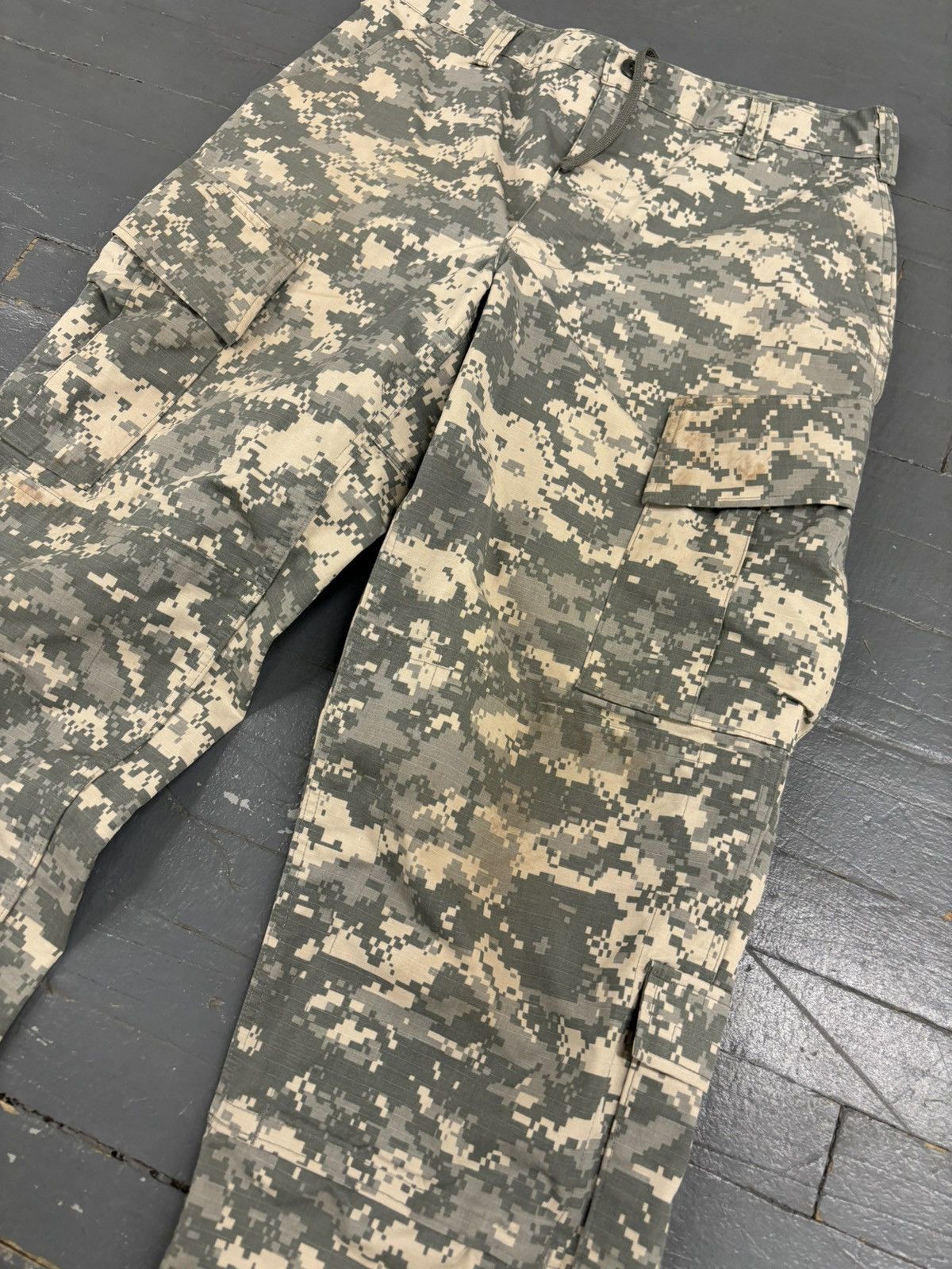 Vintage Vintage US military cargo baggy pants Size US 31 - 4 Thumbnail