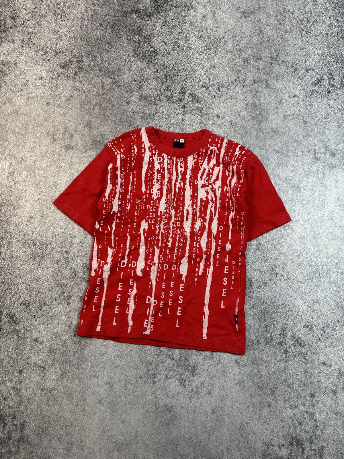 Diesel Y2K Vintage Diesel Logo T-shirt Streetwear Opium Style Rare Size US XS / EU 42 / 0 - 1 Thumbnail