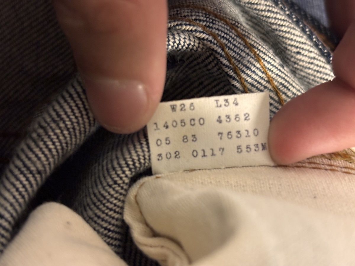 Levi's Vintage 1983 Levi’s 501 Shrink-to-Fit Jeans Deadstock Size US 26 / EU 42 - 5 Thumbnail