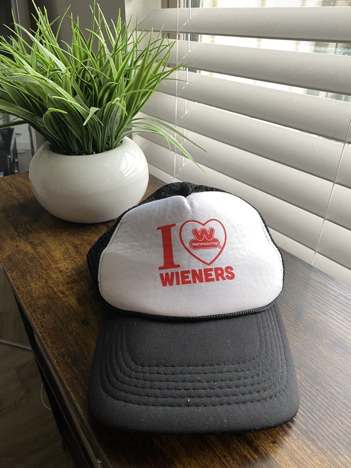 Other Funny Y2K I Love Wieners Trucker Hat Size ONE SIZE - 1 Thumbnail