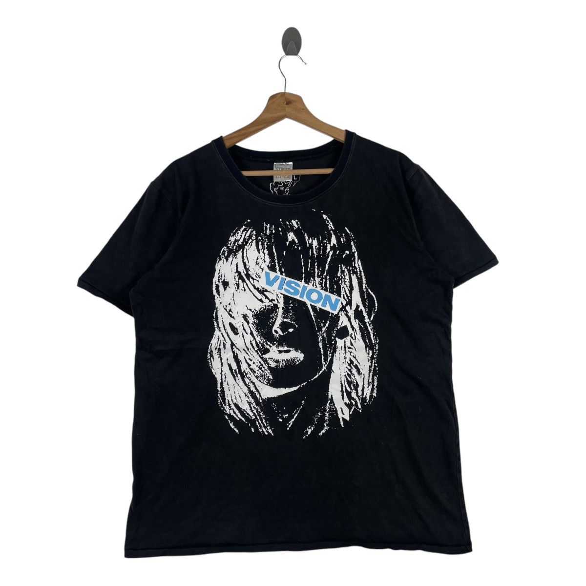 Vintage Vision Street Wear X Half Man Skateboarding Te Shirt