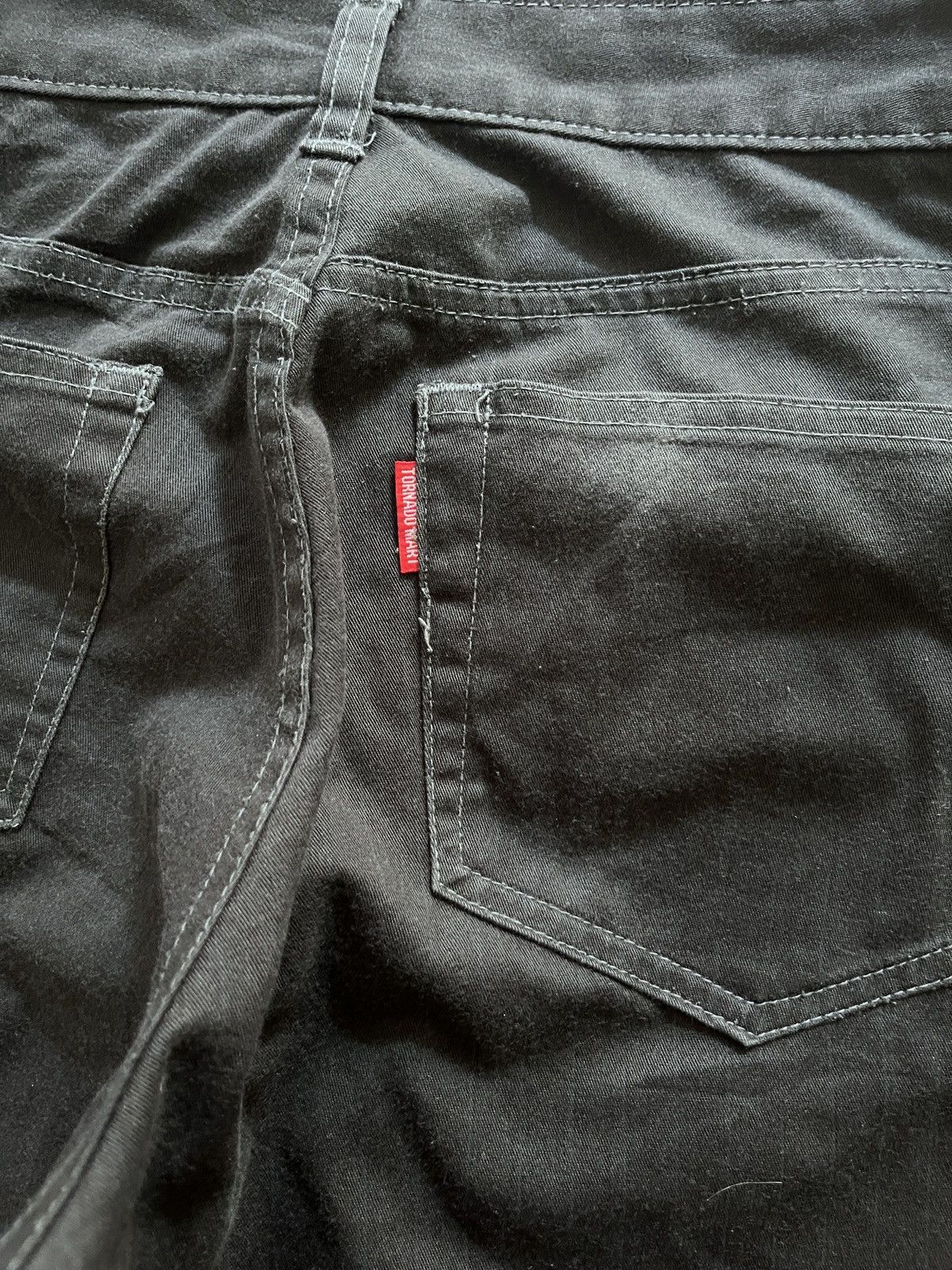 Tornado Mart Tornado mart Striped Flare Chinos Size US 31 - 7 Thumbnail