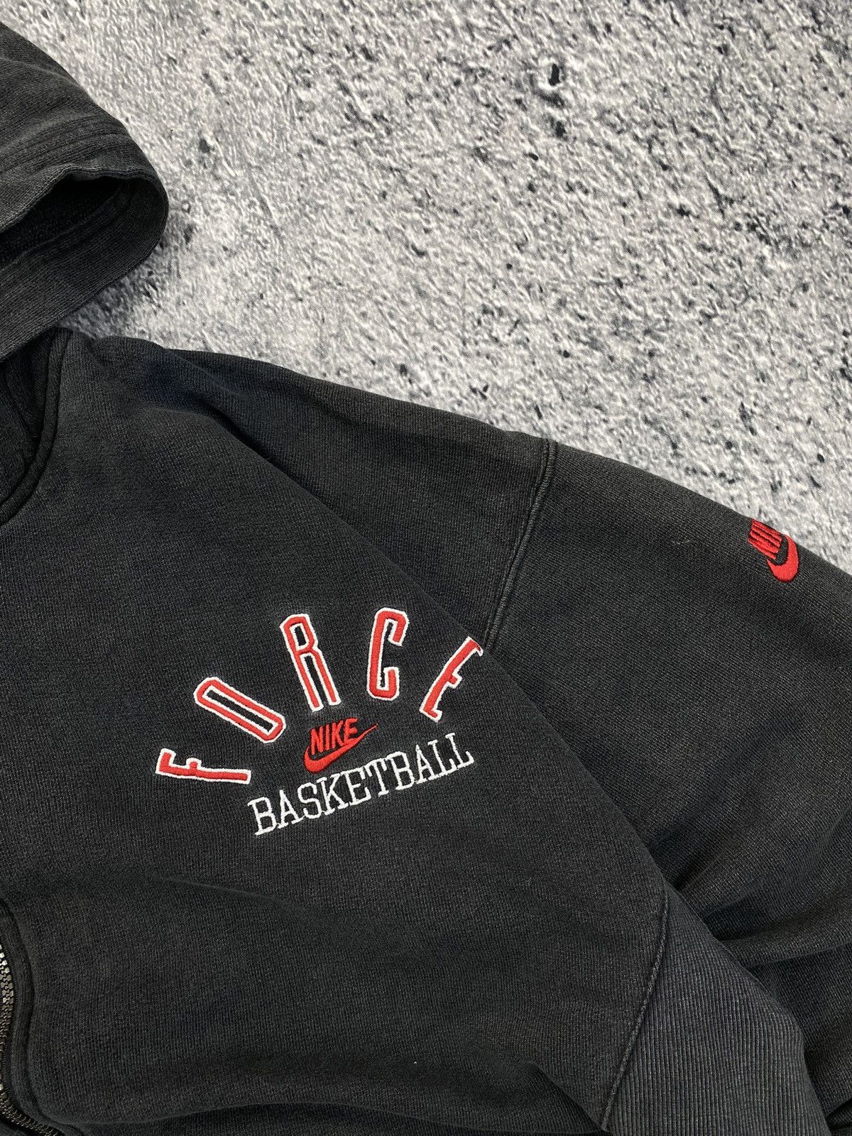 Nike × Vintage Vintage Hoodie Nike Force Basketball uda Size US XL / EU 56 / 4 - 5 Thumbnail