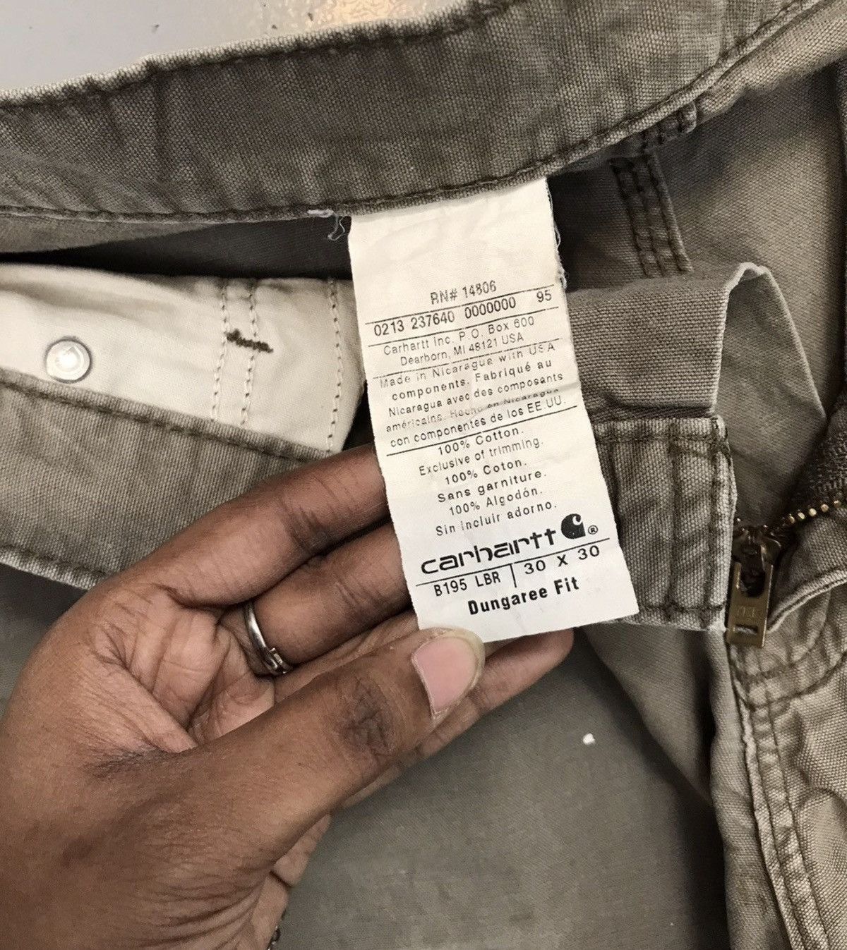Carhartt Vintage carhartt double knee denim Size US 31 - 5 Thumbnail