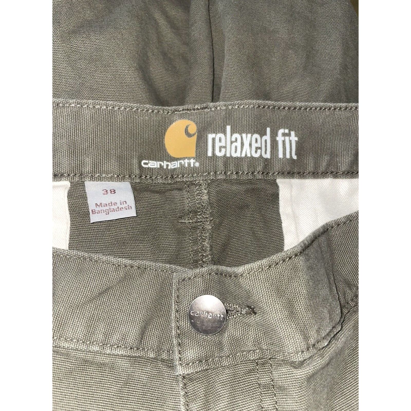 Carhartt Carhartt Cargo Shorts Mens Size 38 Green Relaxed Fit Size US 38 / EU 54 - 5 Thumbnail