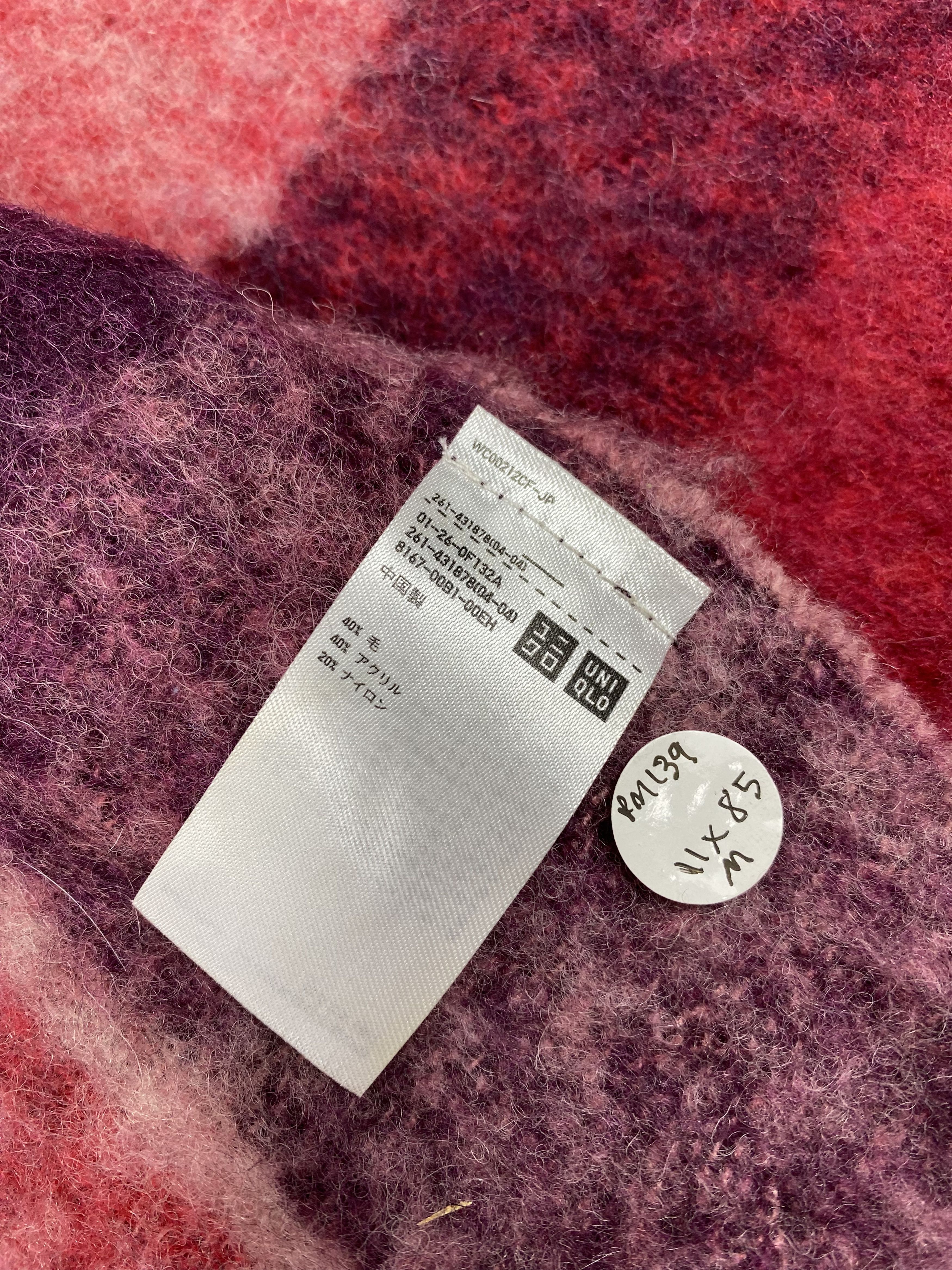 Uniqlo Vintage Uniqlo Scarf / Muffler Neckwear PM0139 Size ONE SIZE - 2 Thumbnail