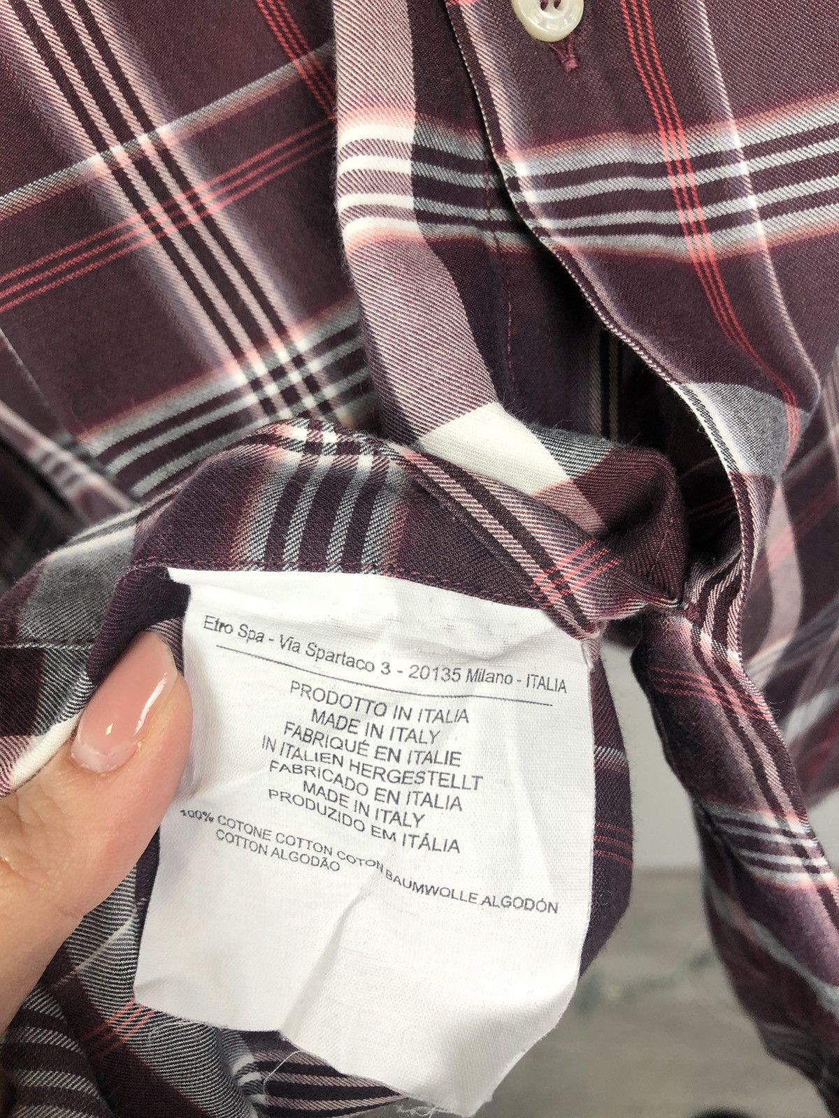 Etro Etro shirt long sleeve luxury Size US L / EU 52-54 / 3 - 5 Thumbnail