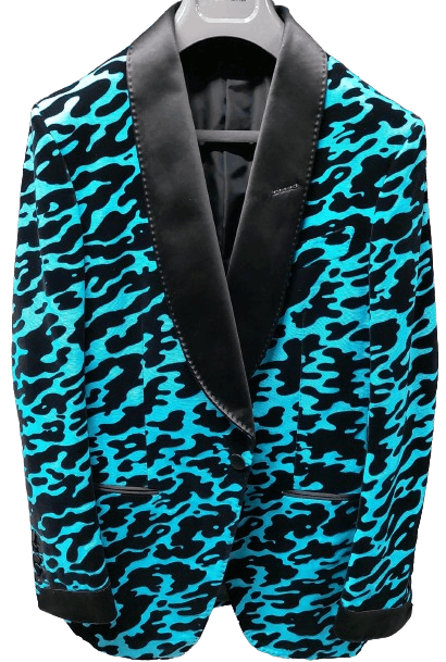 Tom Ford o1loc1c0824 11MK40SZ Giacca Jacket in Black Blue Size US S / EU 44-46 / 1 - 1 Thumbnail