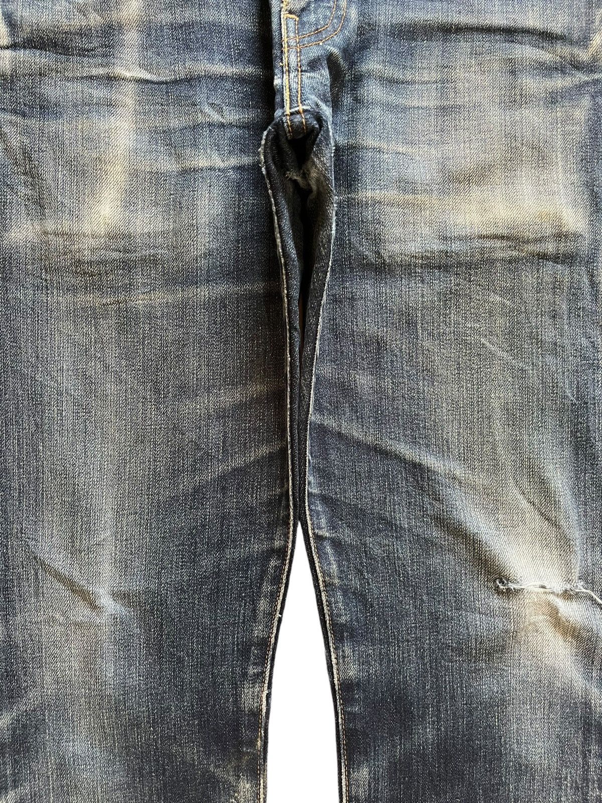Levi's × Levi's Vintage Clothing Vintage 2006 Levis 511 Japan Selvedge Mudwash Slim Fit Jeans Size US 33 - 7 Thumbnail