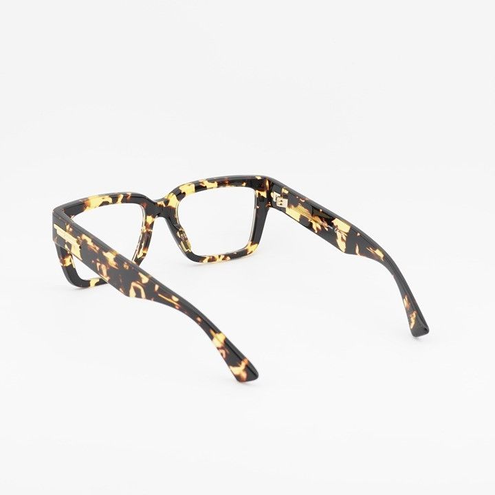 Bottega Veneta Bottega Veneta BV1153O 006 Eyeglasses Havana 51mm Square Size ONE SIZE - 11 Thumbnail