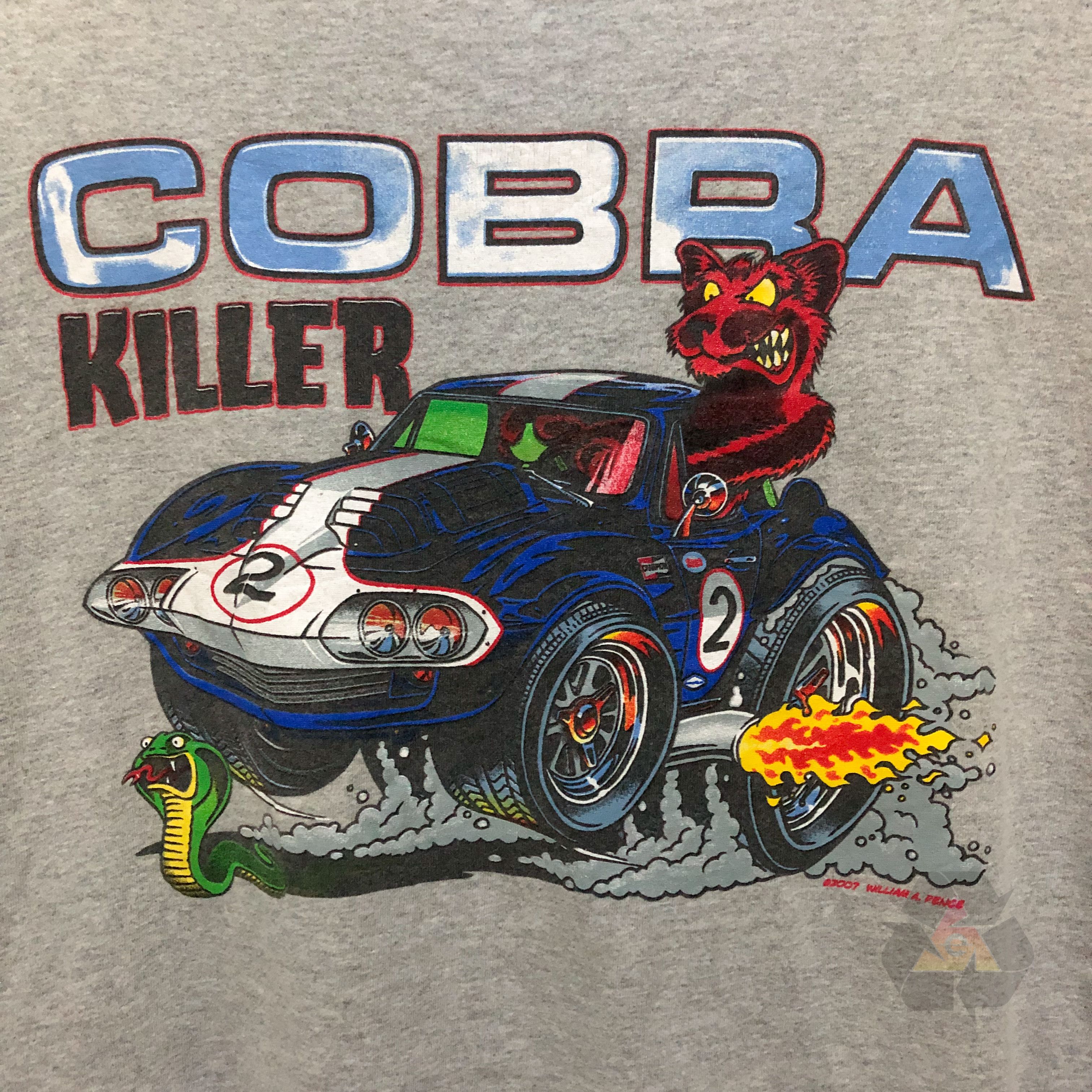 Japanese Brand Mongoose Motorsports Cobra Killer Vintage T-Shirt Size US XL / EU 56 / 4 - 12 Thumbnail