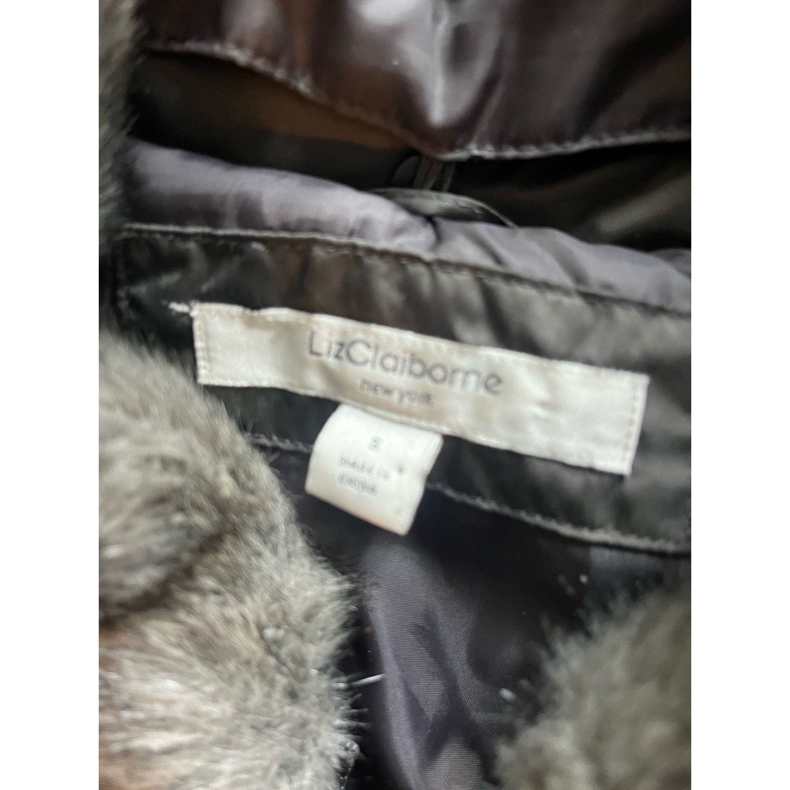 Liz Claiborne Liz Claiborne Women's Diamond Puffer Coat Green Size Small Size S / US 4 / IT 40 - 4 Thumbnail