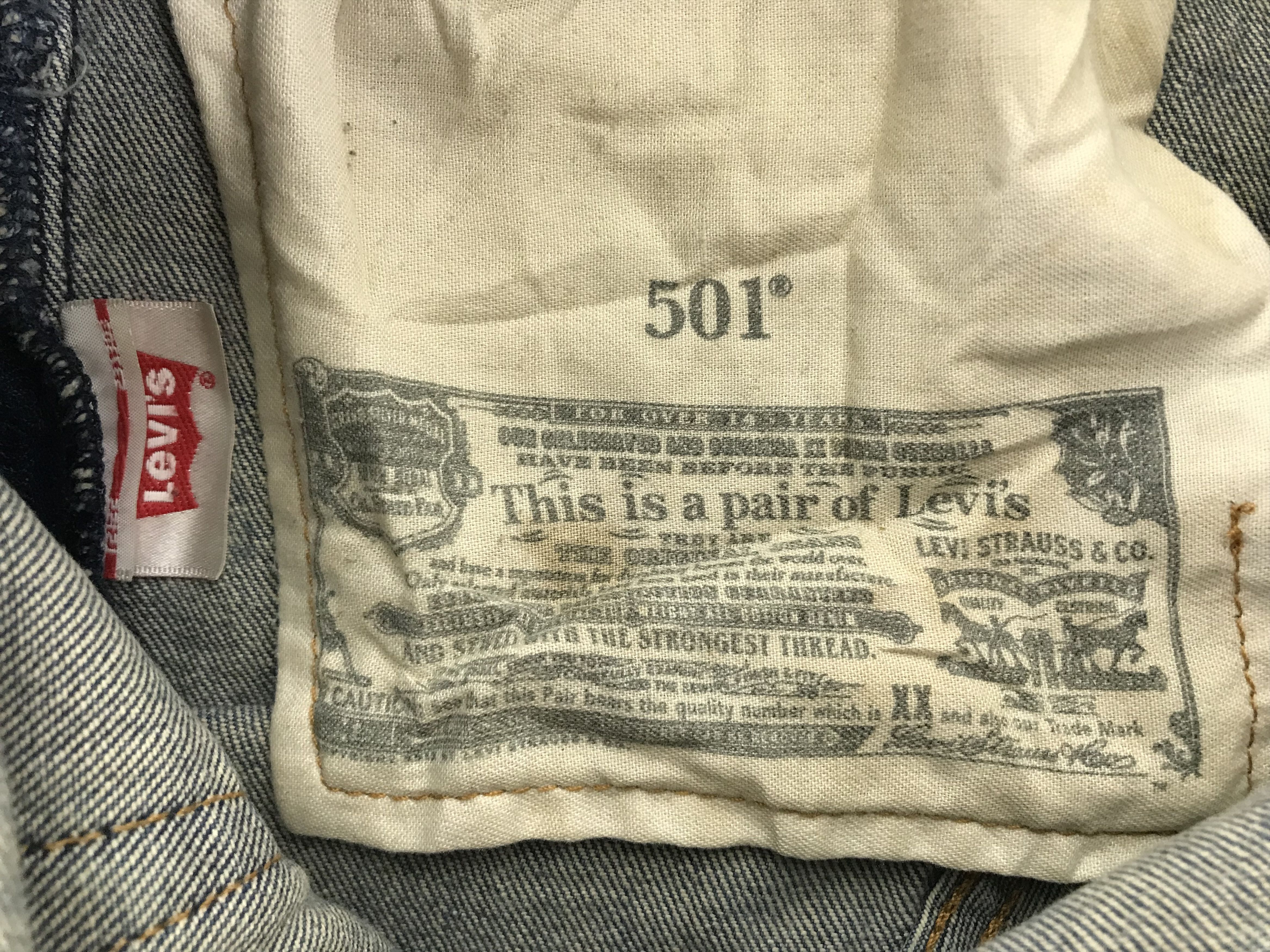 Levi's Vintage Levi's 501 Rusty Wash Short Jeans Size US 32 / EU 48 - 5 Thumbnail