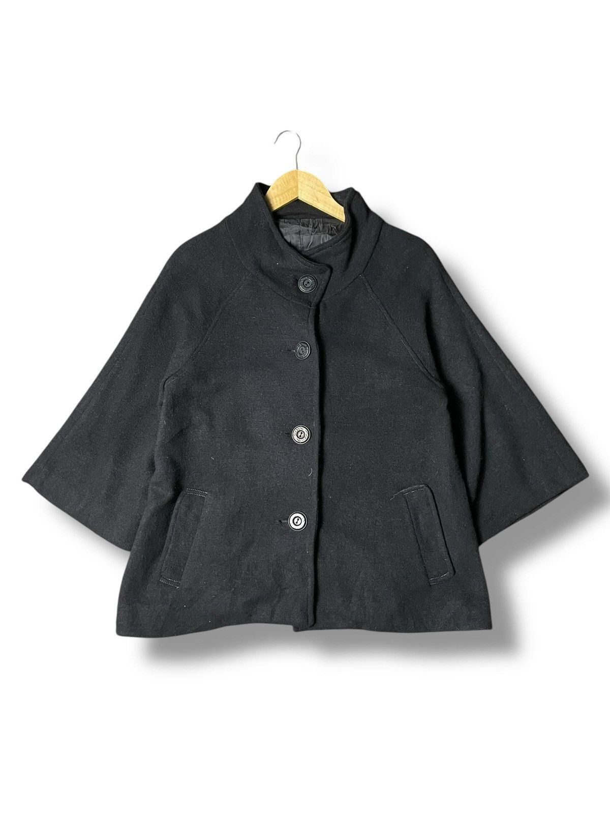 Japanese Brand × Vintage CHARDONNE Brand Light Wool Coat (6) Size US XXS / EU 40 - 1 Thumbnail