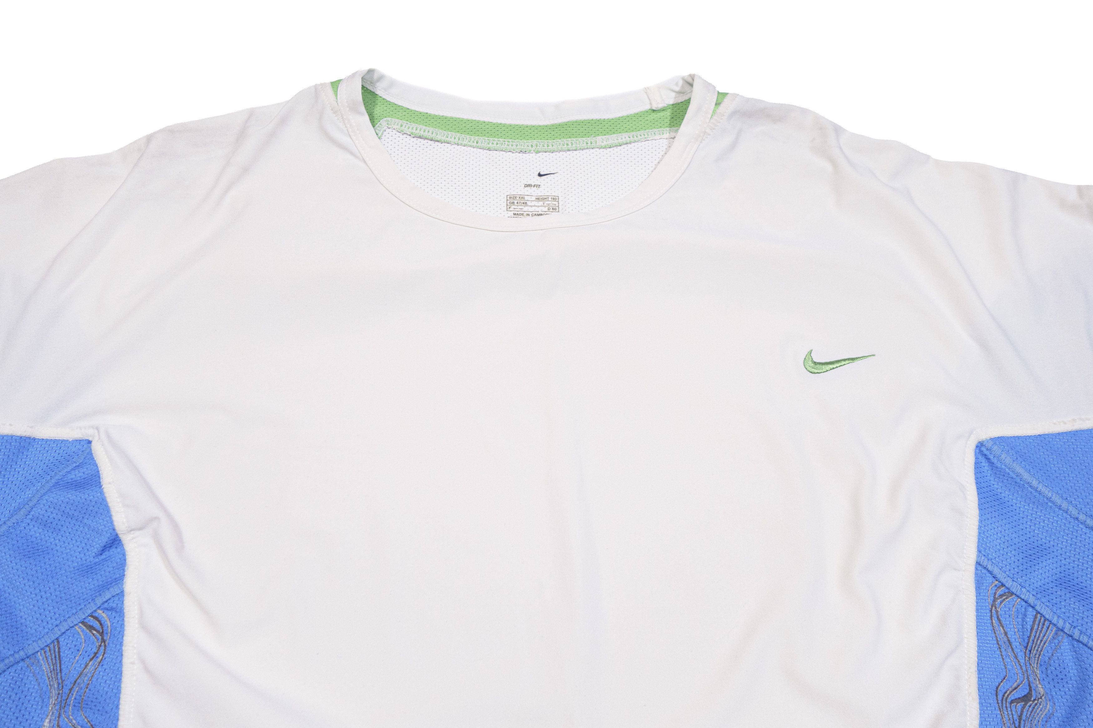 Nike 00S Swoosh Logo Sport Dri-fit T-Shirt Size US XXL / EU 58 / 5 - 3 Thumbnail