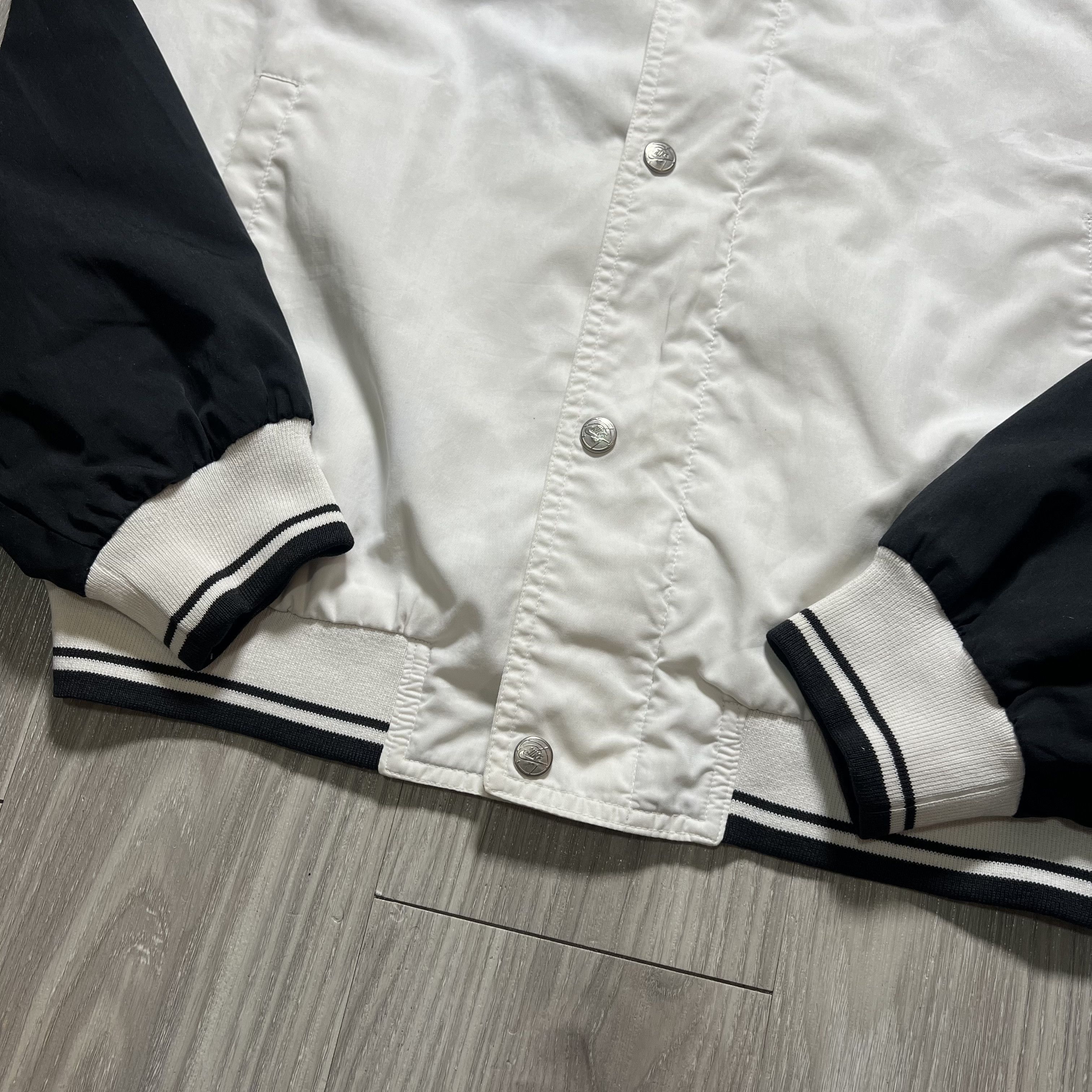 Nike Vintage 90s Nike Chris Weber Varsity Jacket (Rare) Size US XL / EU 56 / 4 - 7 Thumbnail