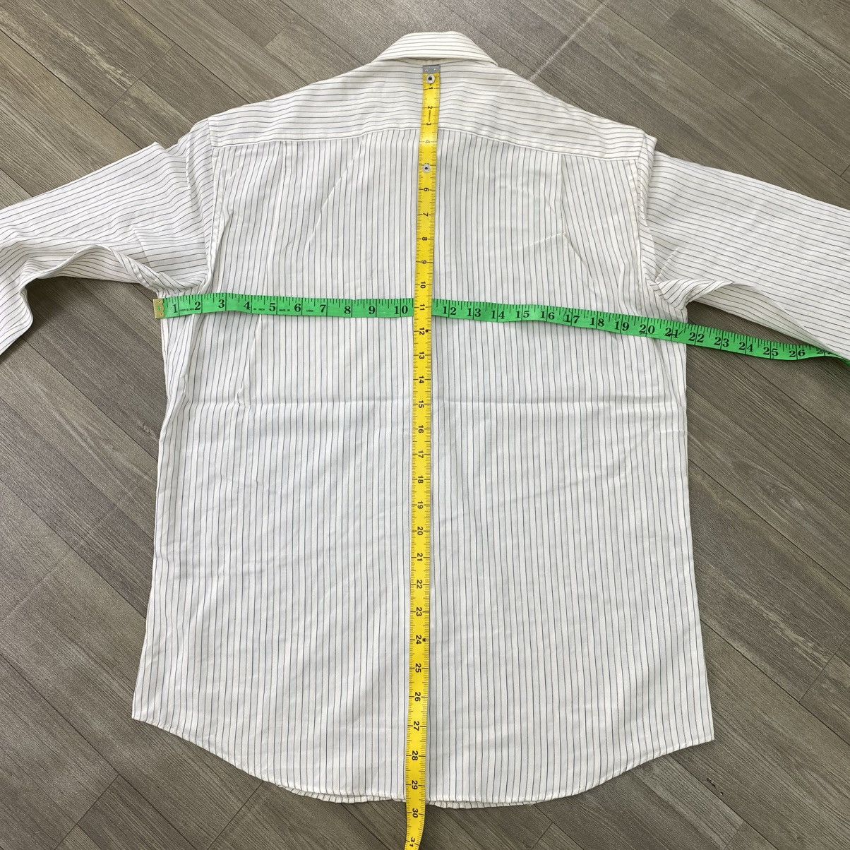 Givenchy Vintage Givenchy Men Luxury Striped Button Up Shirt Size US M / EU 48-50 / 2 - 18 Thumbnail