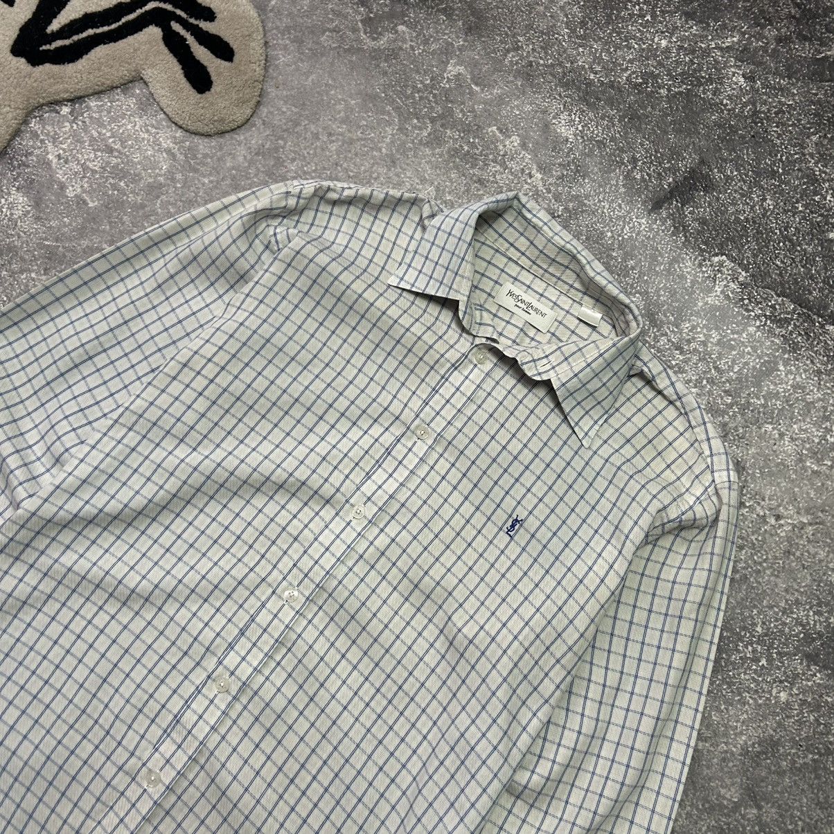 Yves Saint Laurent Luxury Yves Saint Laurent Small logo button shirt size M Size US M / EU 48-50 / 2 - 2 Thumbnail