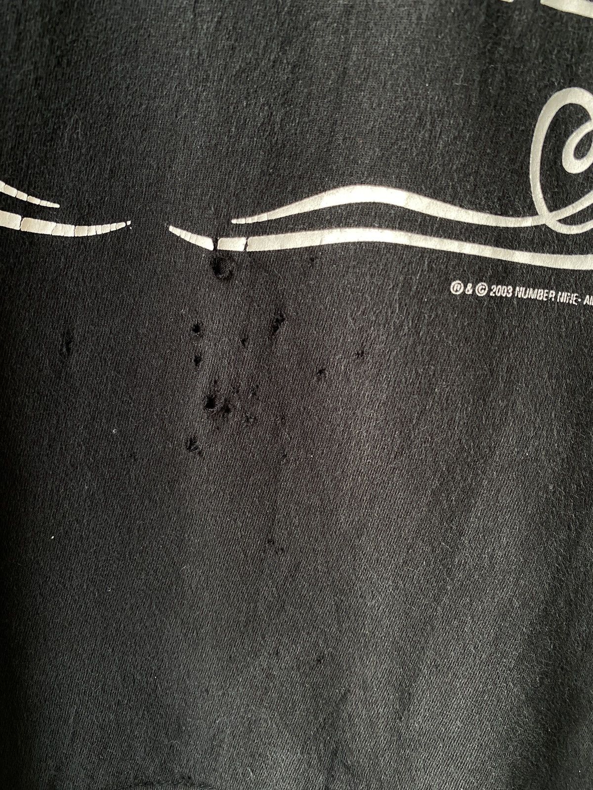 Japanese Brand × Number (N)ine × Takahiromiyashita The Soloist. 2000s - Number (N)ine Japan Distressed T Shirt Size US L / EU 52-54 / 3 - 7 Thumbnail