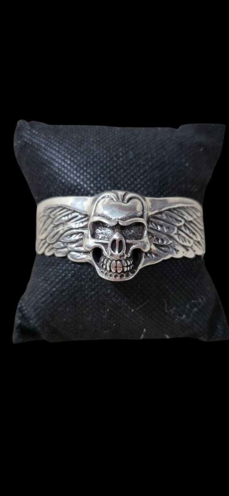 Kapital Vanbath Skull Biker Bone Cuff Size ONE SIZE - 1 Thumbnail