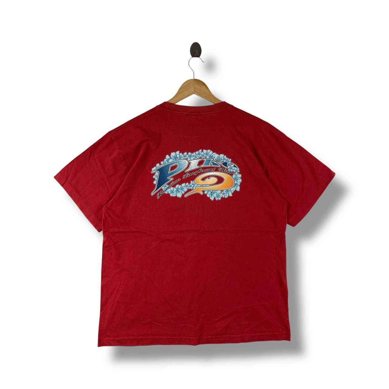 Vintage Vintage PIKO Big logo surfing red tee Size US XXL / EU 58 / 5 - 1 Thumbnail