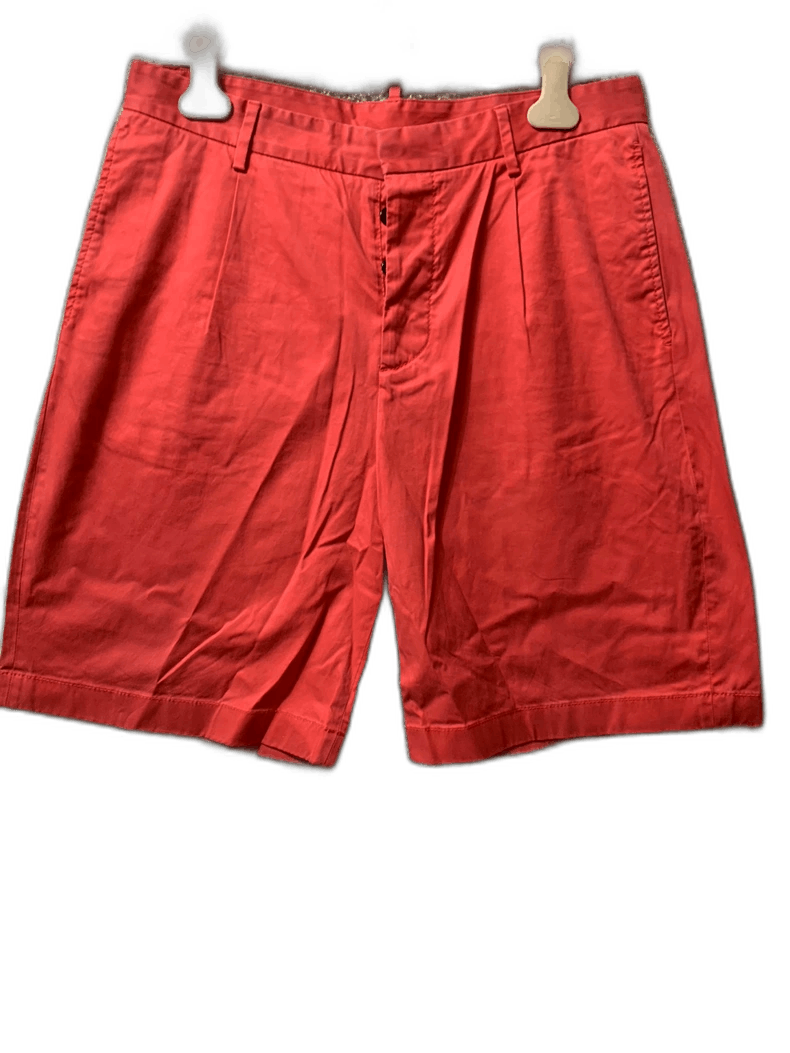 Dsquared2 Dsquared2 Men's Red Casual Shorts Size US 34 / EU 50 - 1 Thumbnail