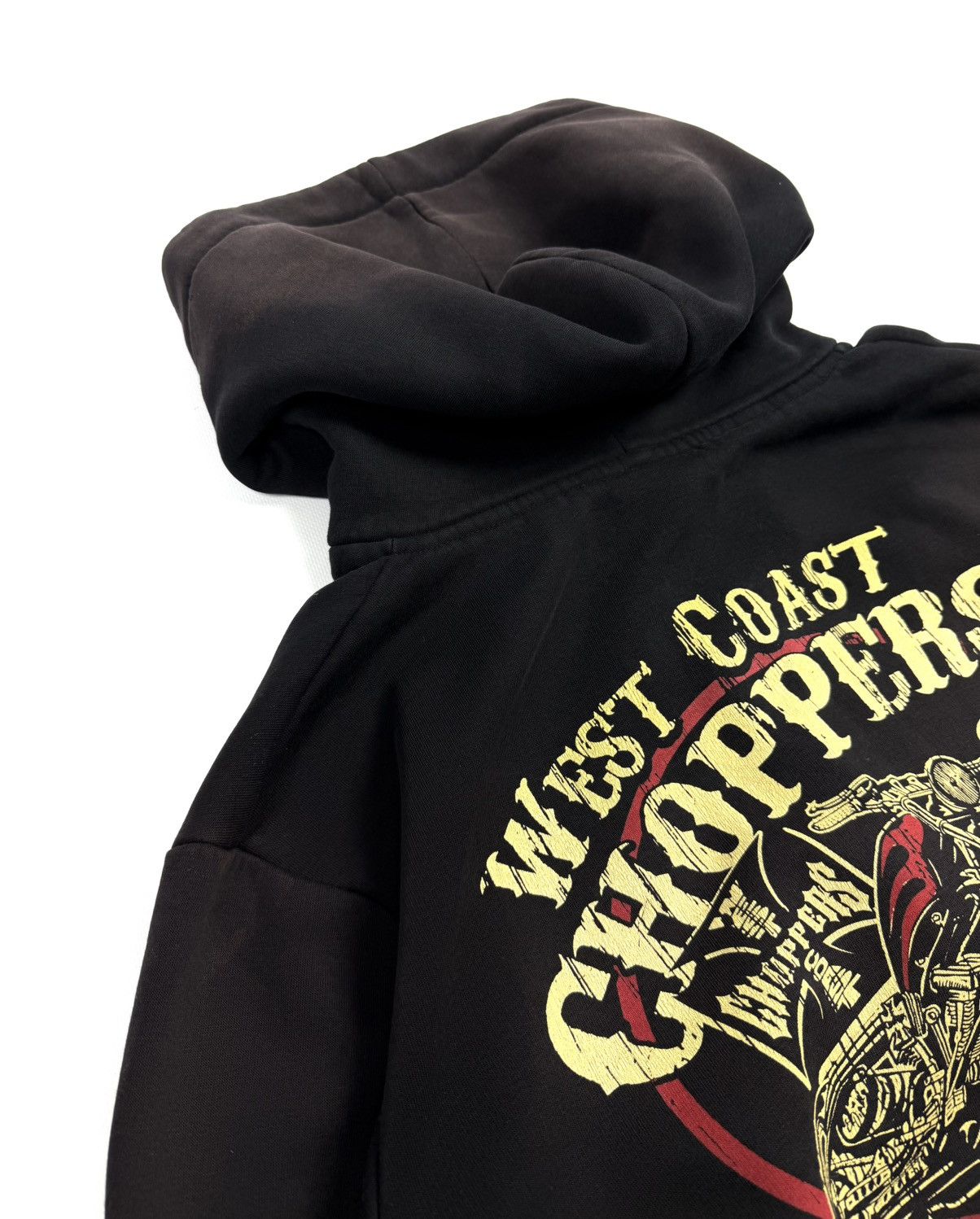 West Coast Choppers West Coast Choppers Faded Zip Hoodie Straight To Hell Y2K Size US L / EU 52-54 / 3 - 11 Thumbnail