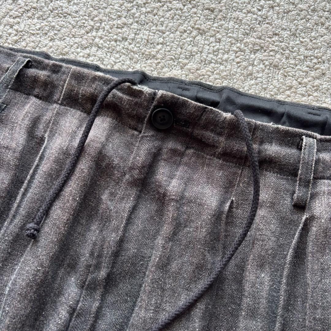 Yohji Yamamoto yohji yamamoto pour homme 18AW/archive linen/wide pants Size US 44 / EU 60 - 3 Thumbnail