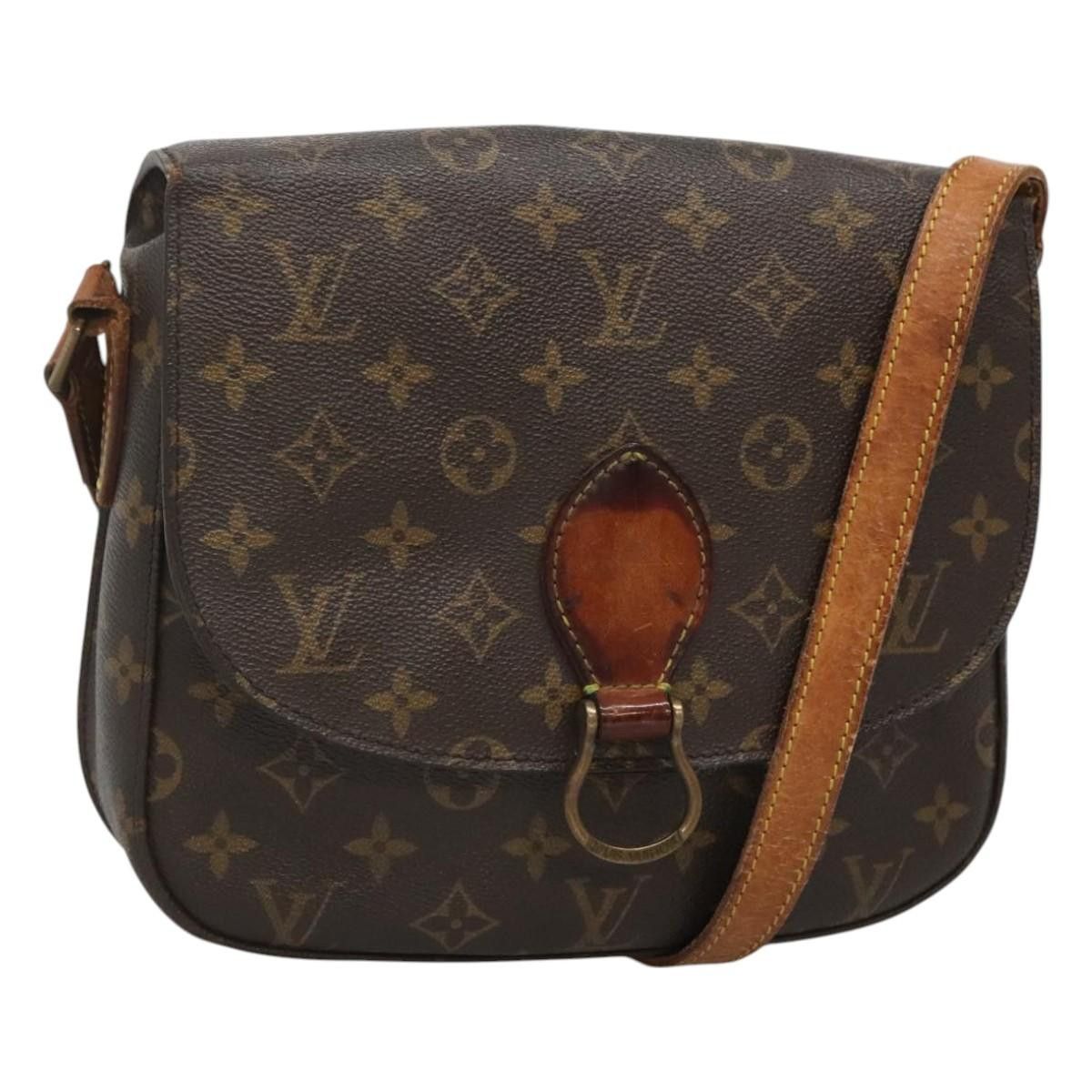 Louis Vuitton LOUIS VUITTON Monogram Saint Cloud GM Shoulder Bag M51242 Size ONE SIZE - 1 Thumbnail