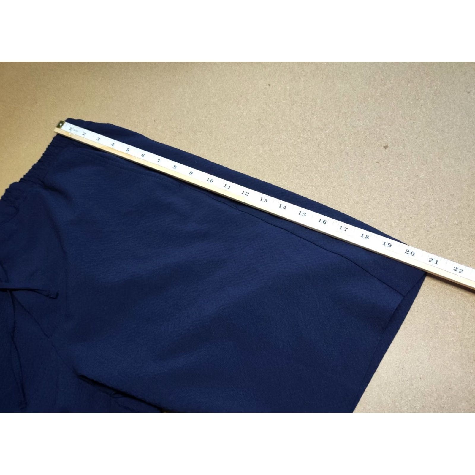 NN07 NN07 NO NATIONALITY Men Navy Blue Shorts Size 33 Wool Adrian Chino Size US 33 - 3 Thumbnail