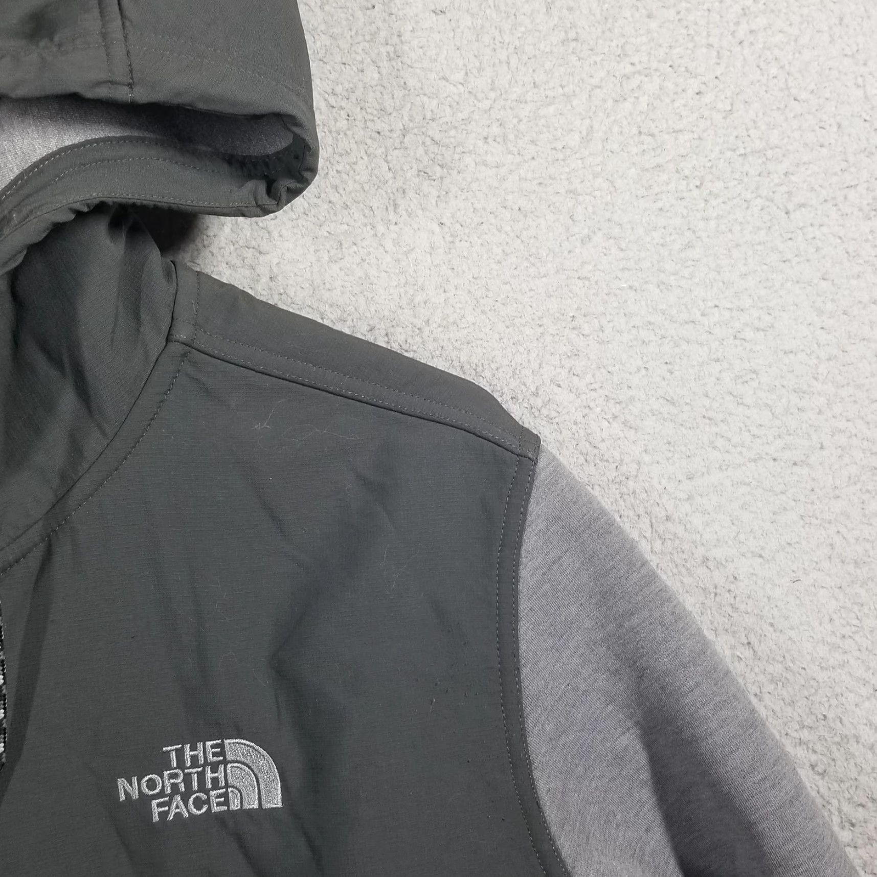 The North Face The North Face Blocked Thermal 3D Jacket Men's L Gray/Black Full Zip Hoodie Size US L / EU 52-54 / 3 - 4 Thumbnail