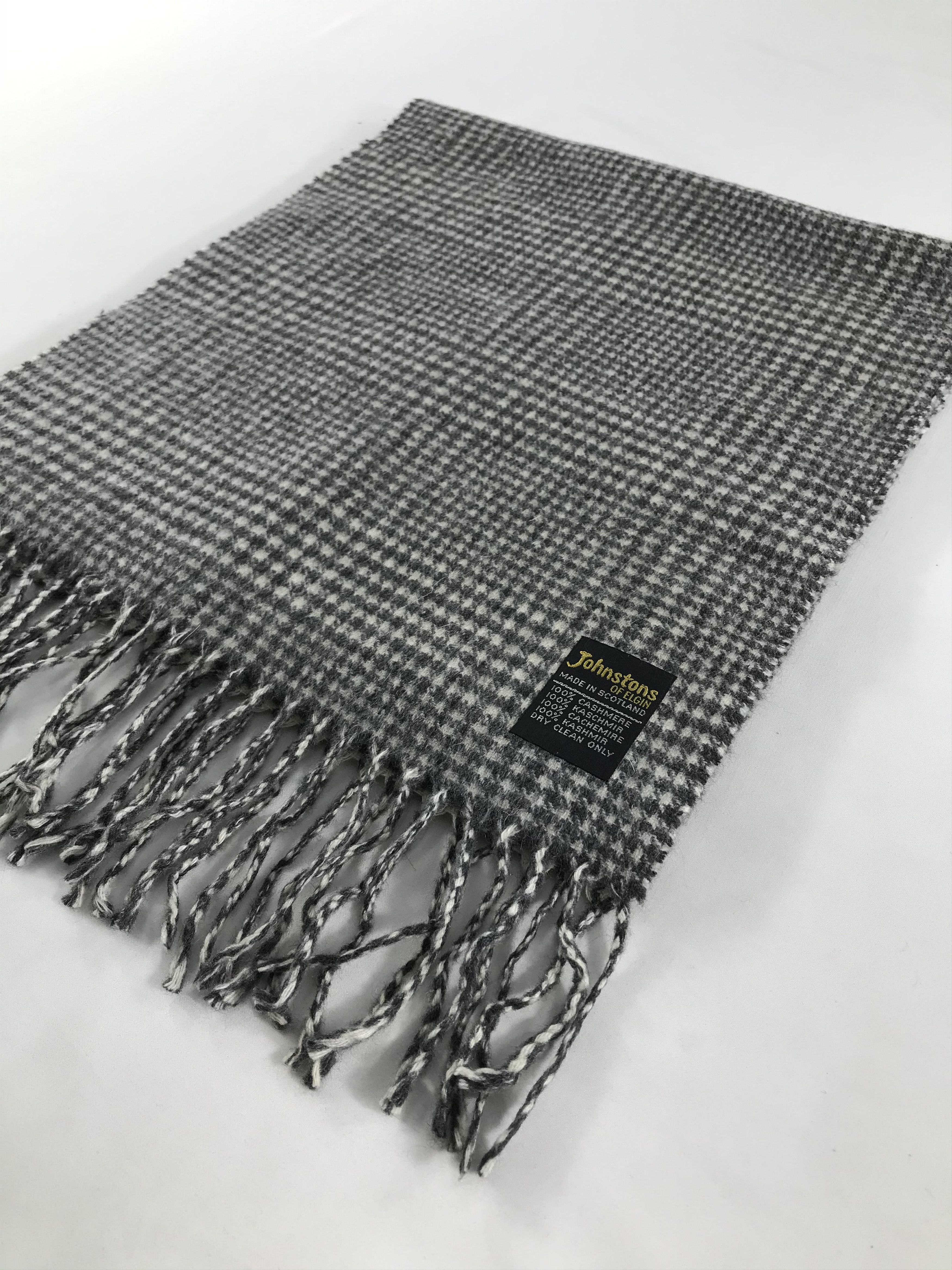 Johnstons Of Elgin Vintage Johnstons of Elgin Scarf/Muffler/Neckwear MF932 Size ONE SIZE - 3 Thumbnail