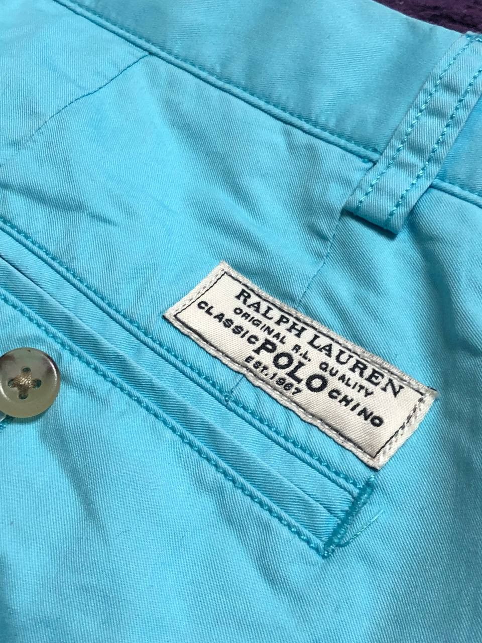 Polo Ralph Lauren Vintage Polo Ralph Lauren Blue Casual Pants Size 32 Size US 32 / EU 48 - 16 Thumbnail